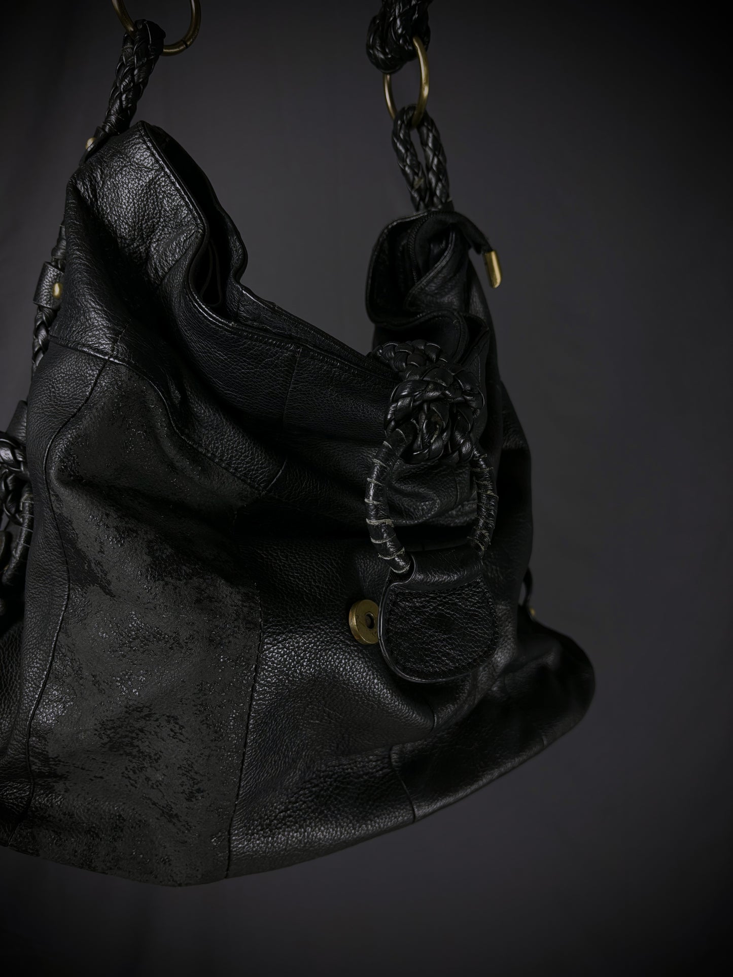 GOA Braided Leather Bag