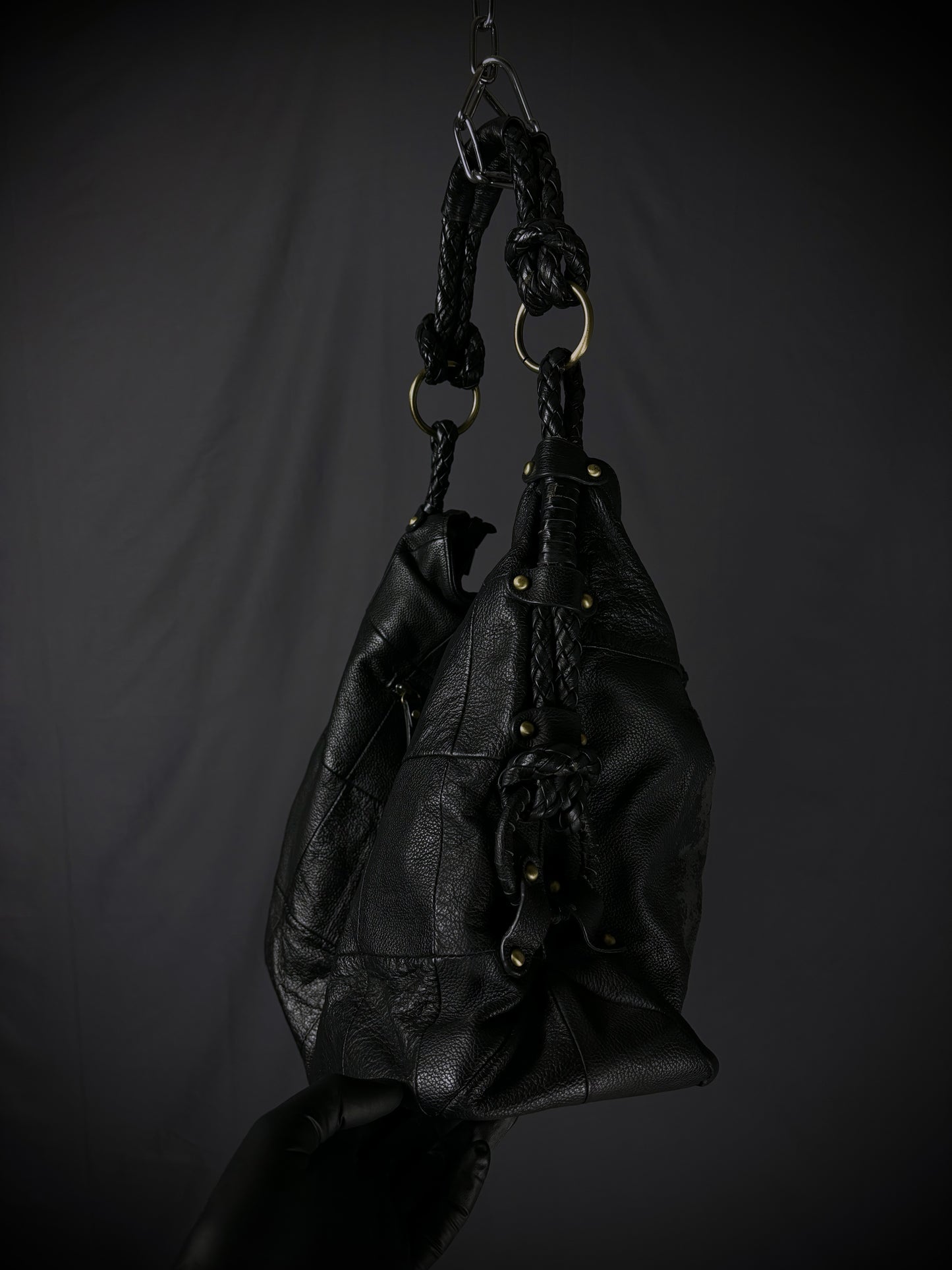 GOA Braided Leather Bag