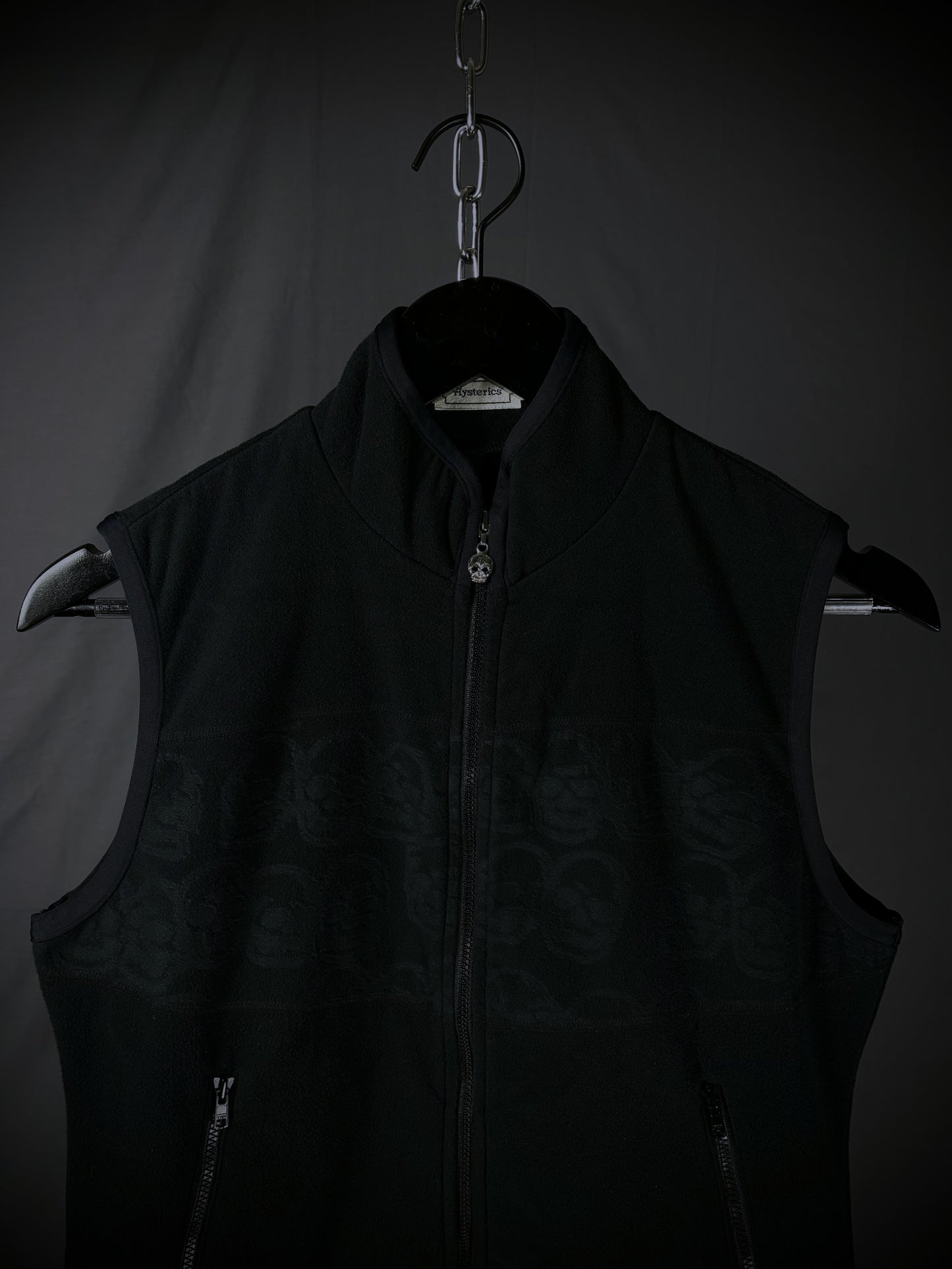 Hysteric Glamour Skull Fleece Vest – 1990s