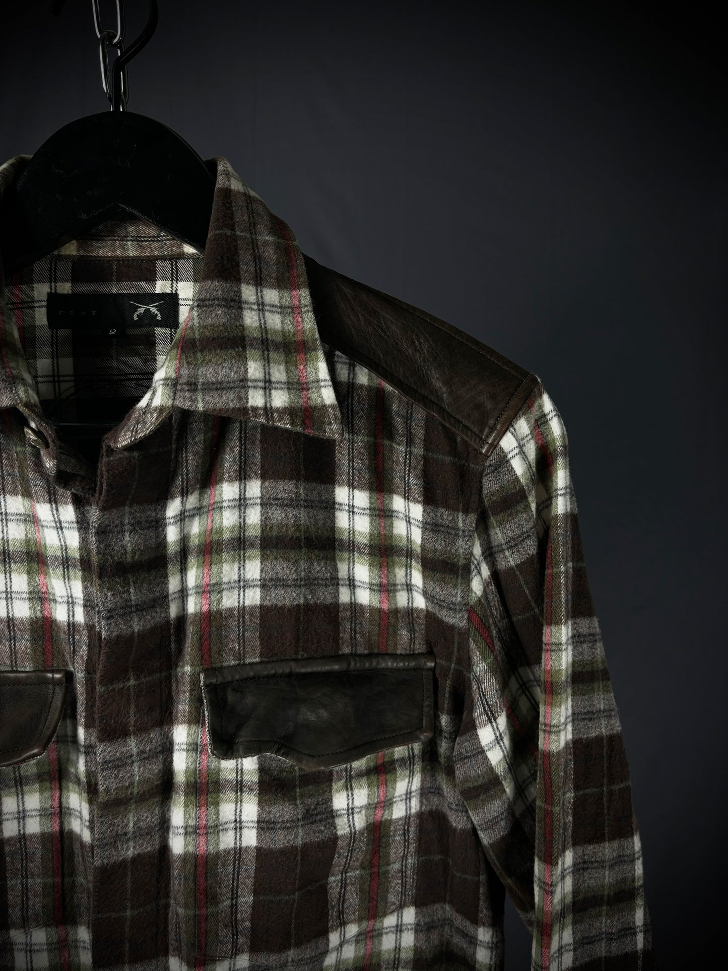 Roarguns Give Peace A Chance Flannel