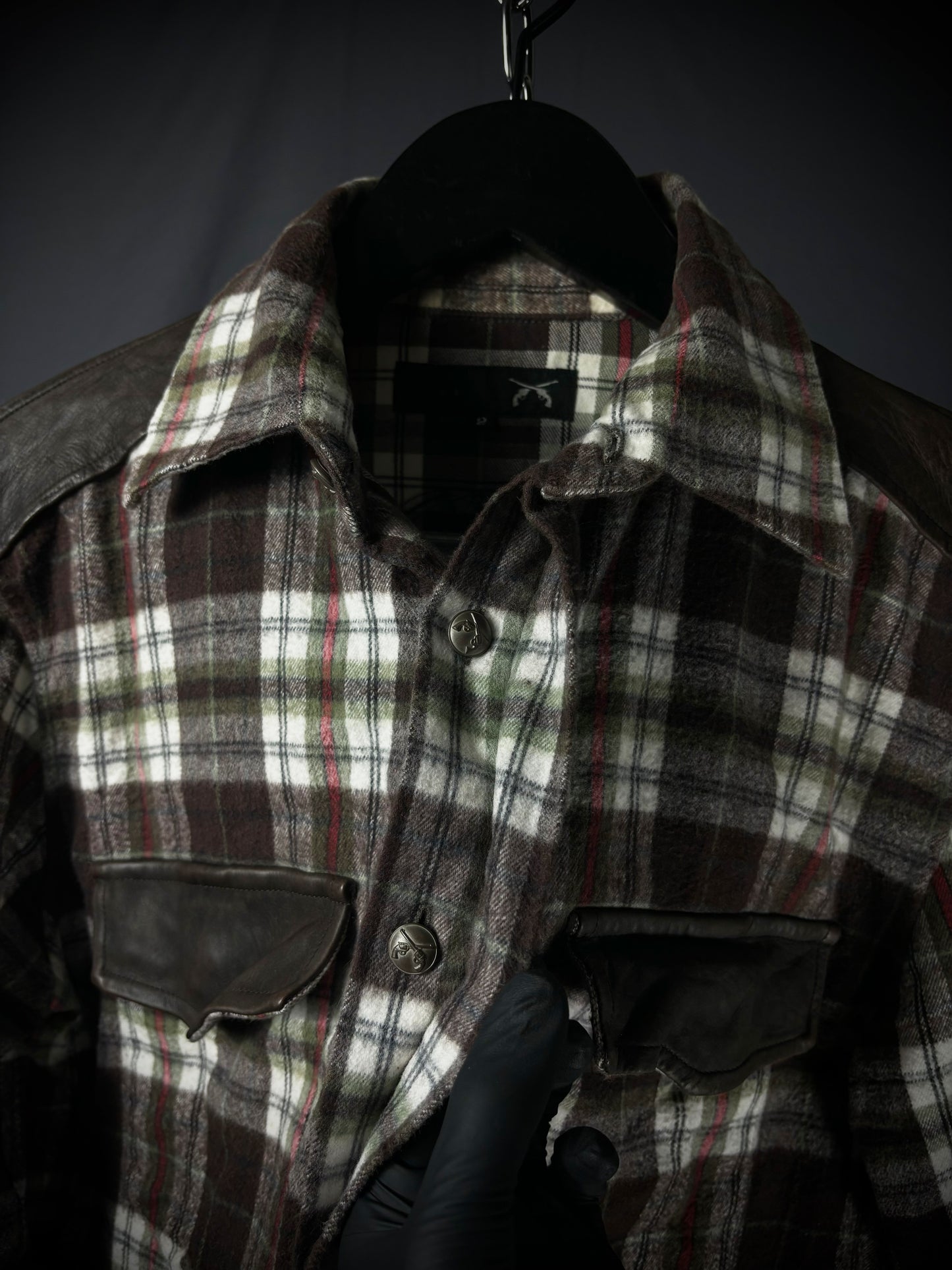 Roarguns Give Peace A Chance Flannel