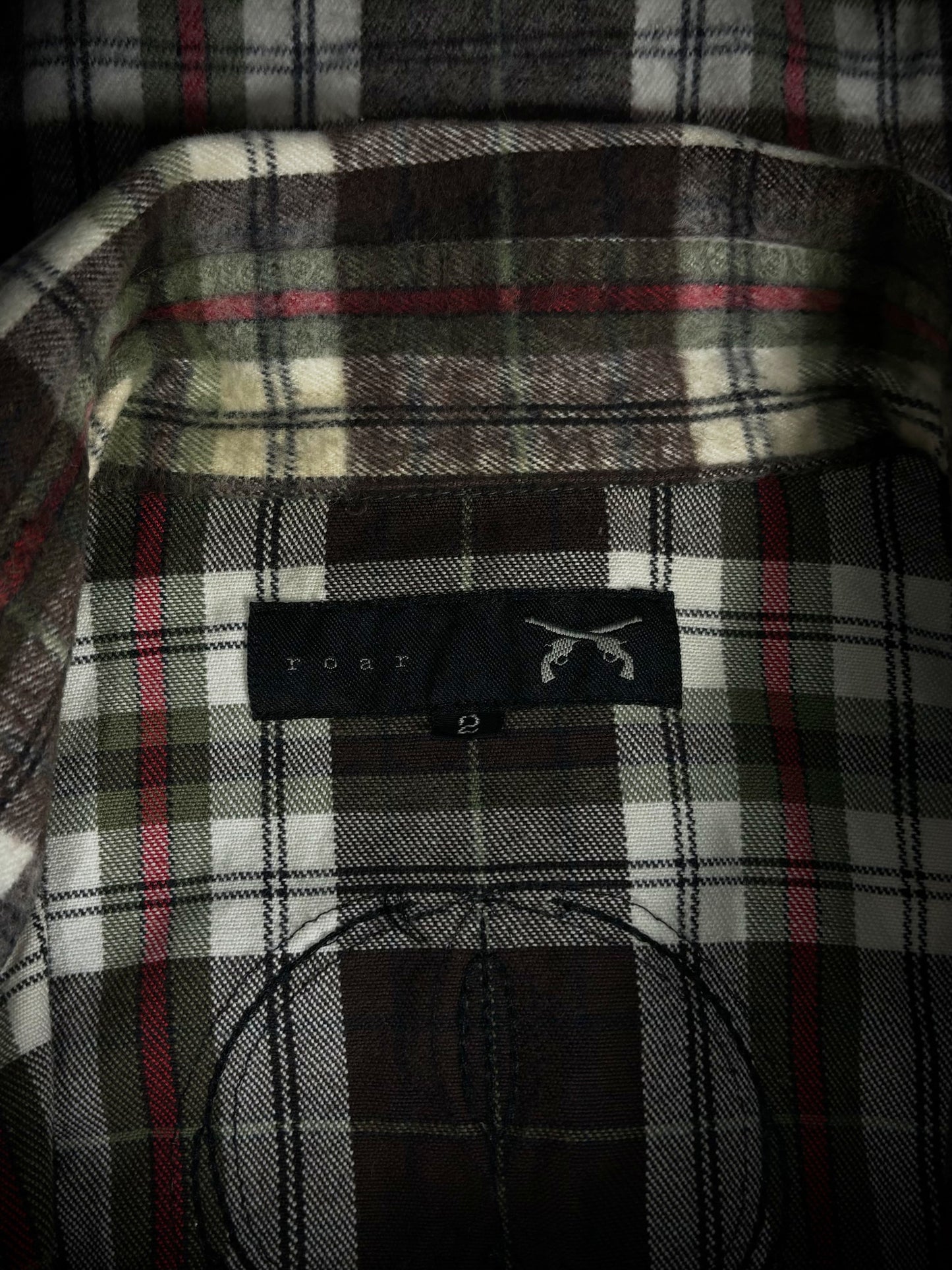 Roarguns Give Peace A Chance Flannel