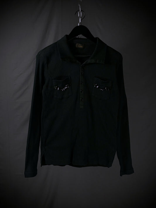 Tete Homme Horse Bit Clasp Pocket Shirt