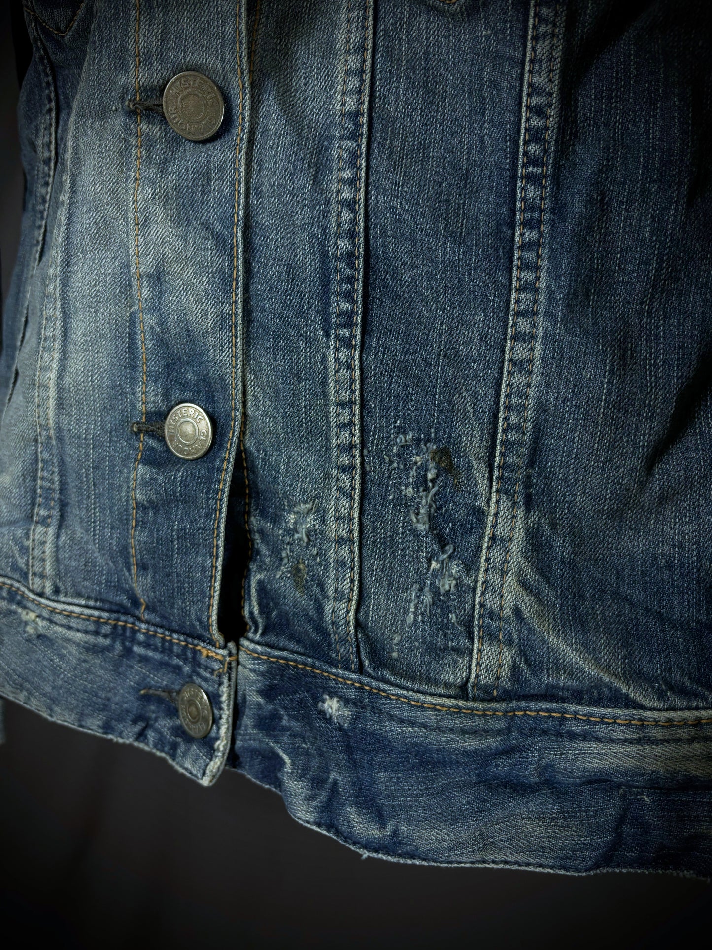 Hysteric Glamour Love Buzz Denim Jacket – 1990s