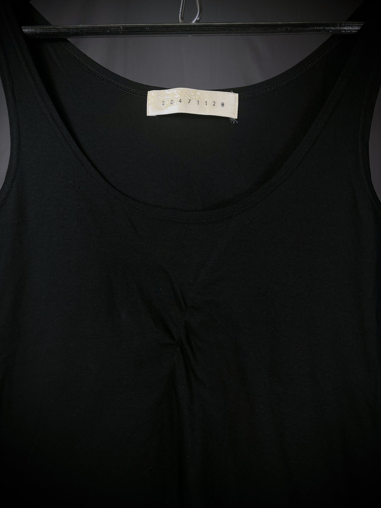 20471120 Couture X-Stitch Ribbon Tank Top – 1990s