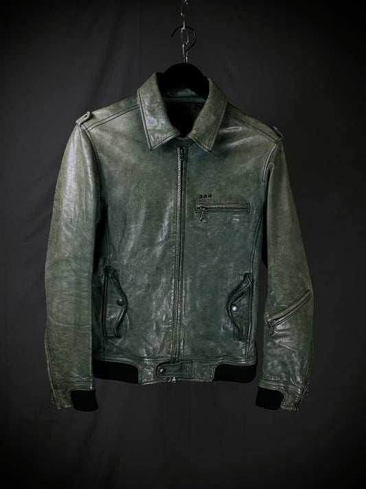 Tete Homme Studded Leather Jacket