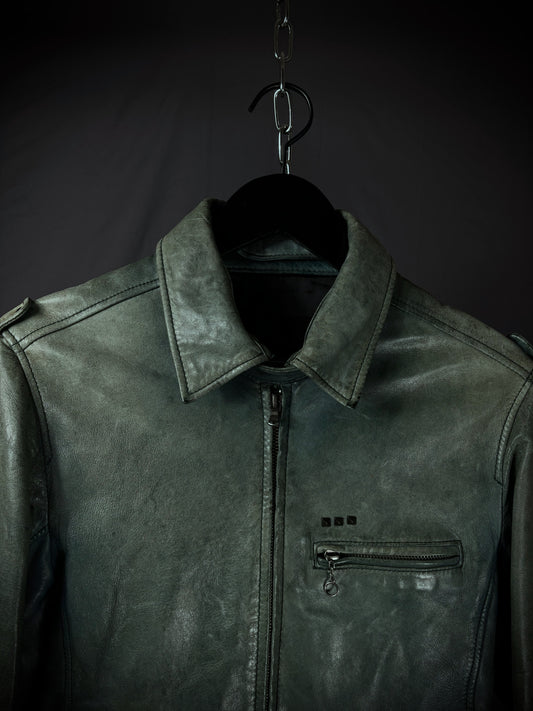 Tete Homme Studded Leather Jacket