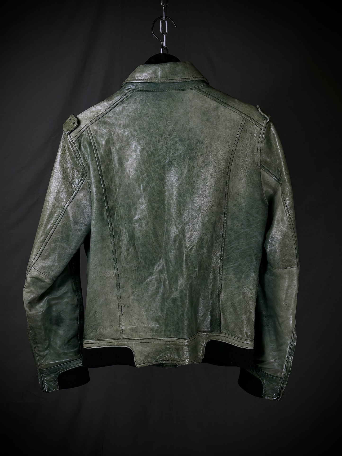 Tete Homme Studded Leather Jacket