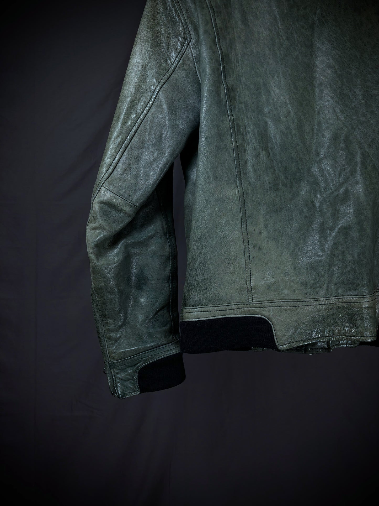 Tete Homme Studded Leather Jacket