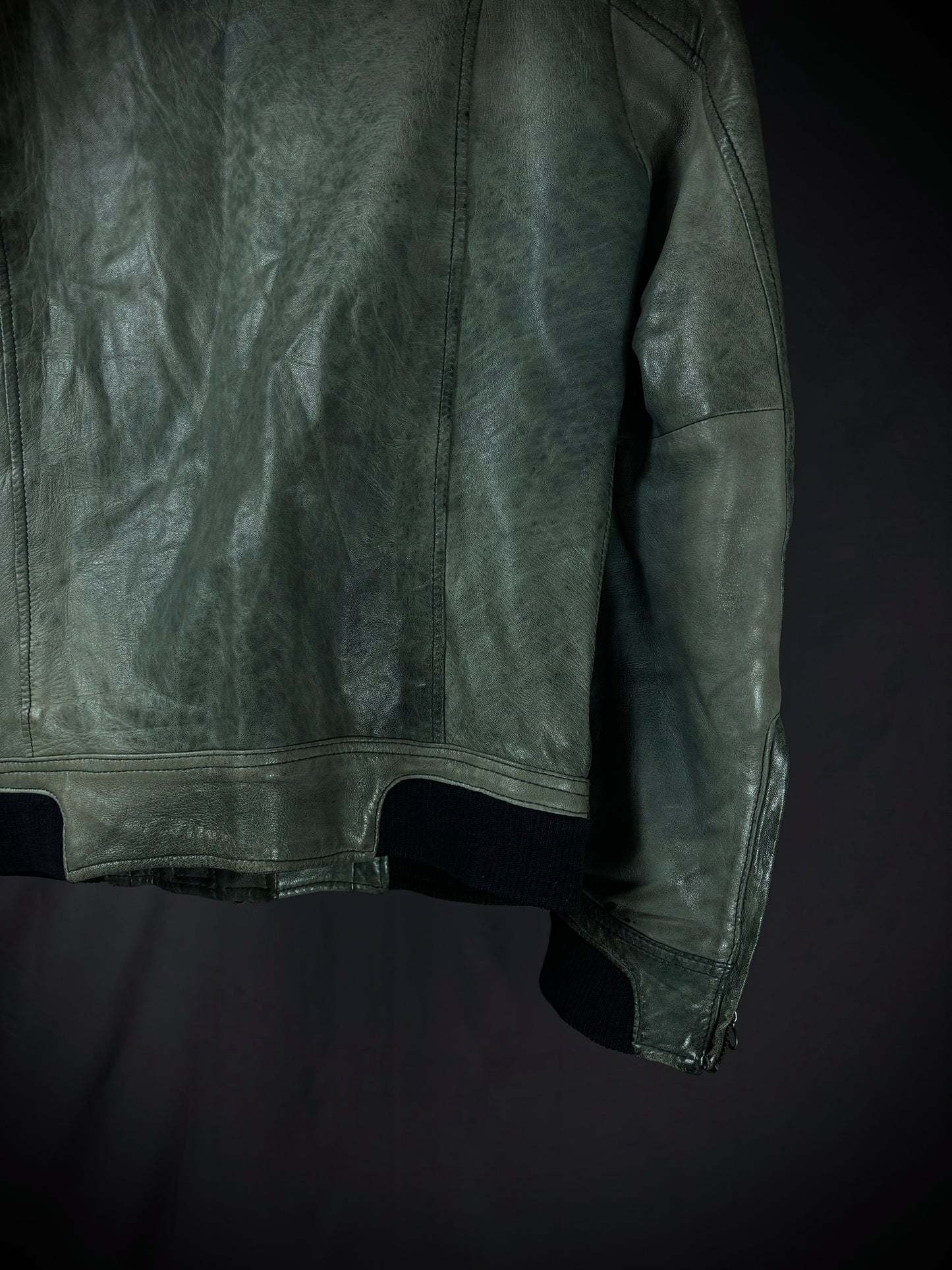 Tete Homme Studded Leather Jacket