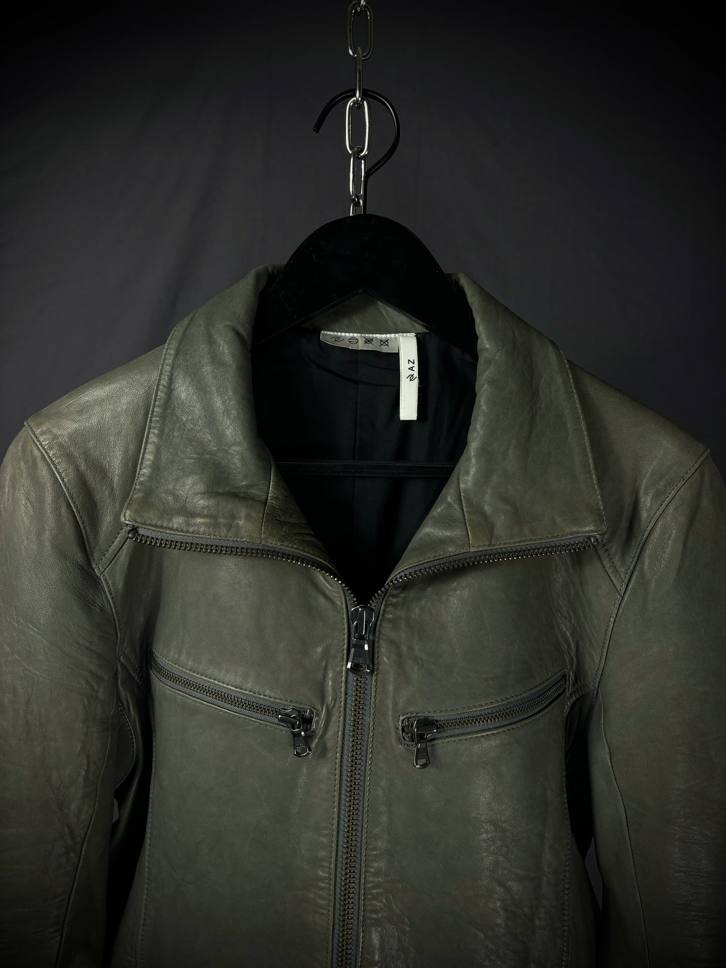 AZ by junhashimoto Leather Rider’s Jacket