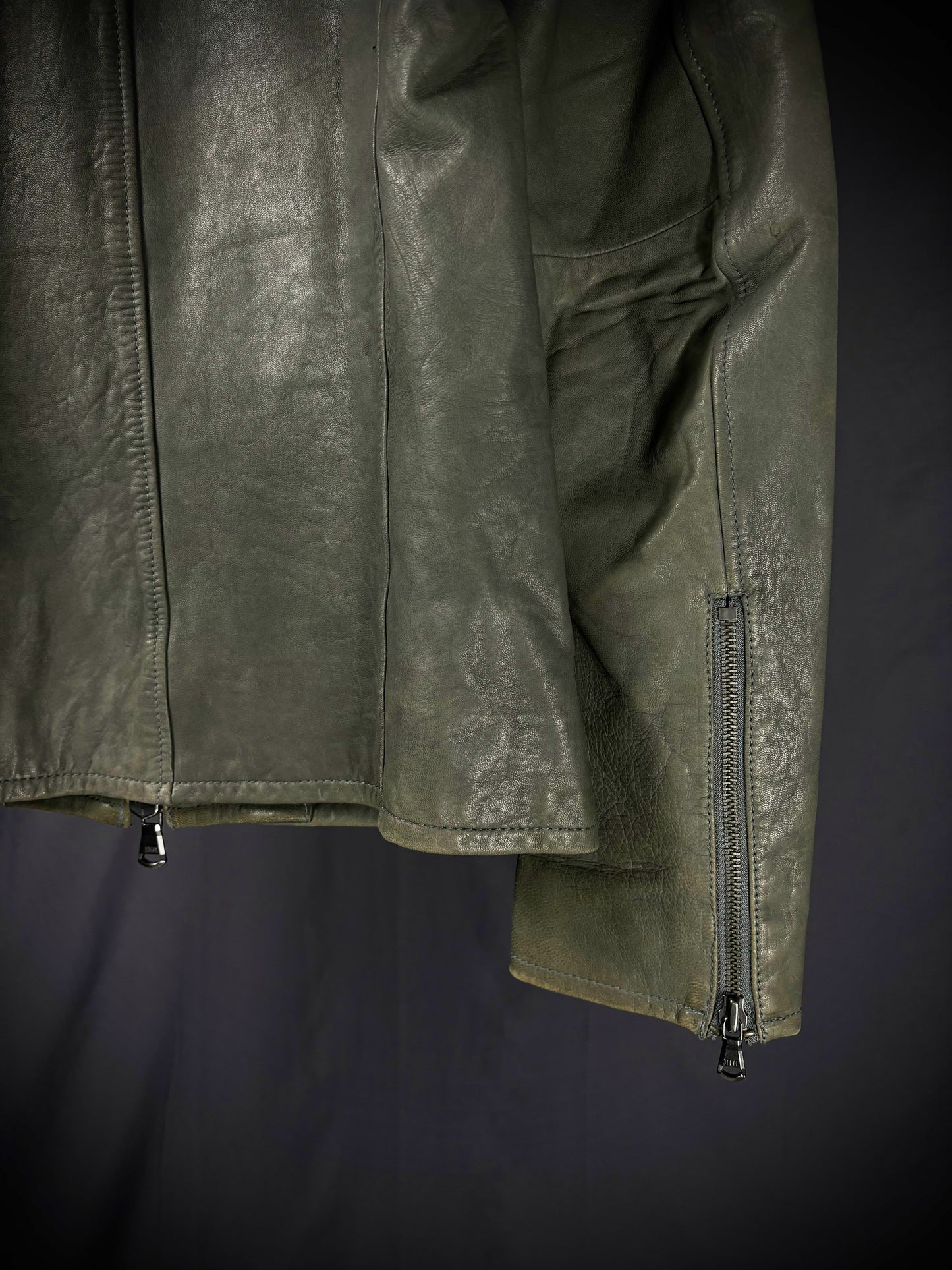 AZ by junhashimoto Leather Rider’s Jacket