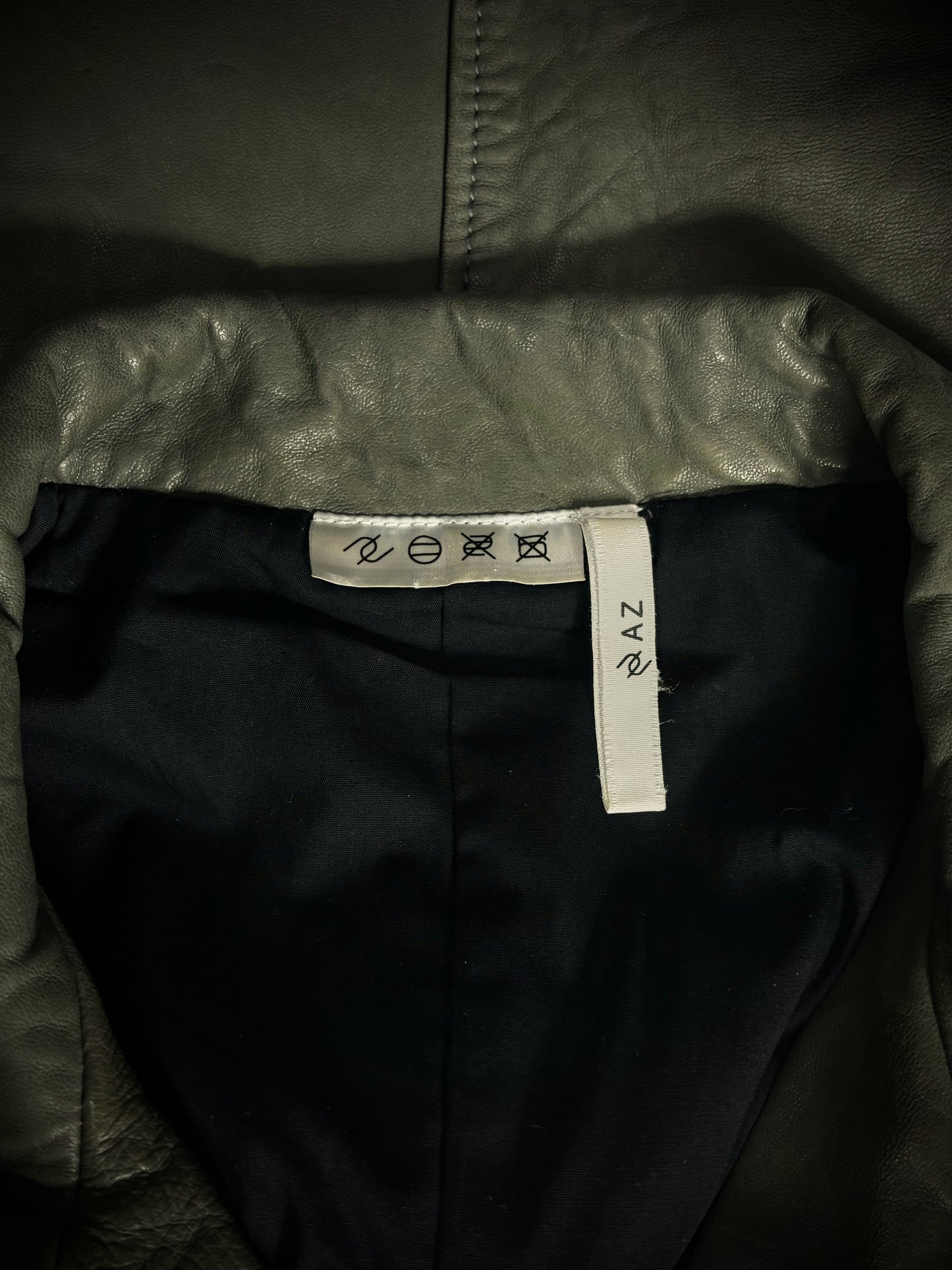 AZ by junhashimoto Leather Rider’s Jacket