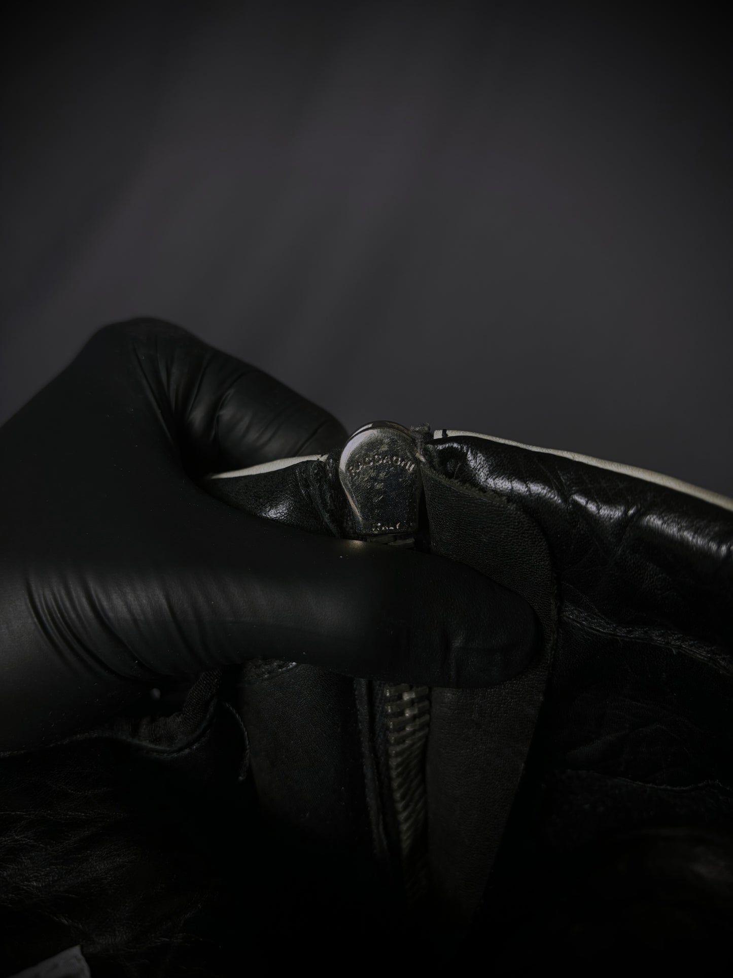 Rick Owens Black / Milk Geobaskets – FW12