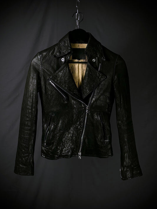 Isamu Katayama Backlash Ballet Leather Biker Jacket