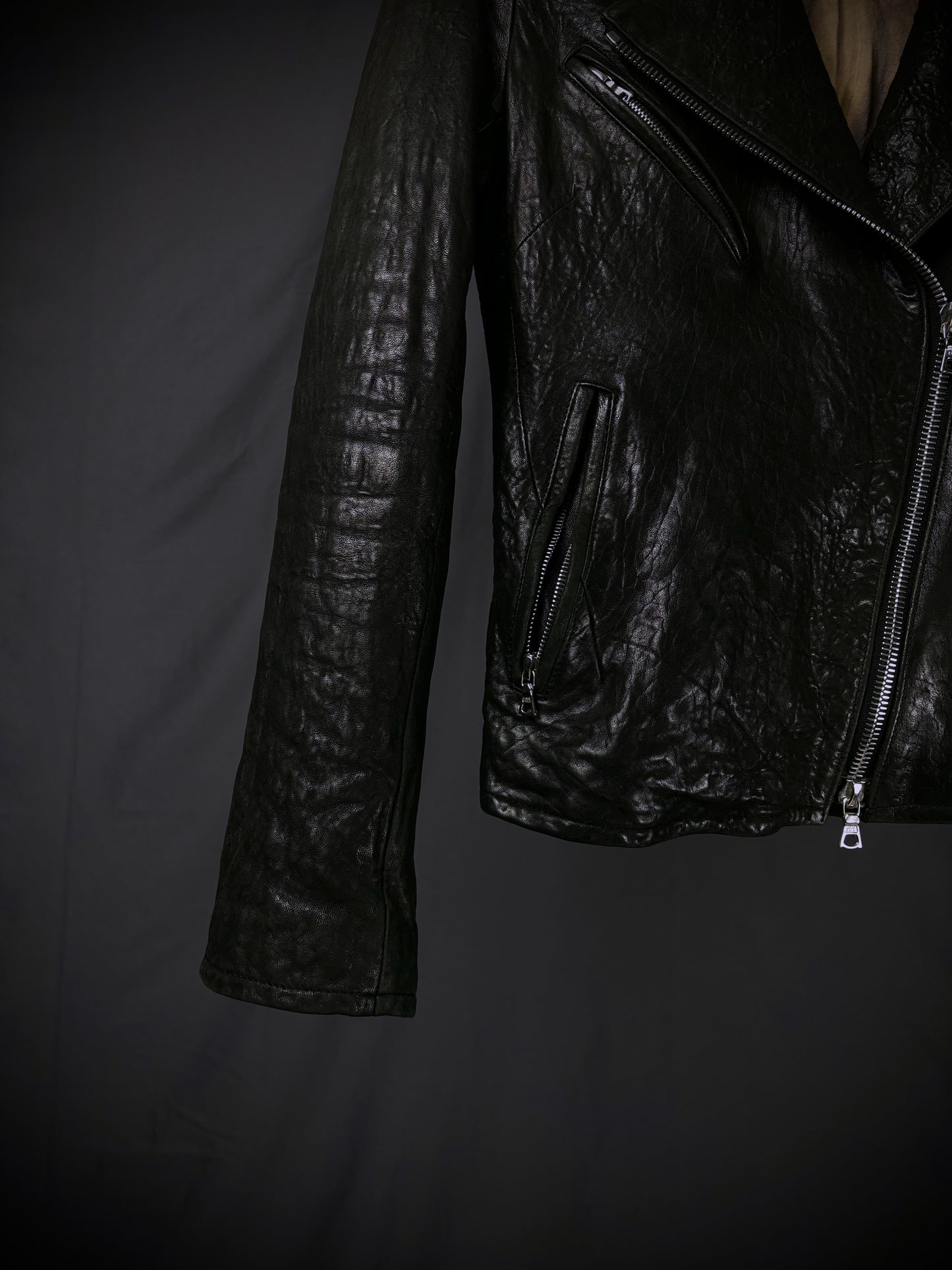 Isamu Katayama Backlash Ballet Leather Biker Jacket