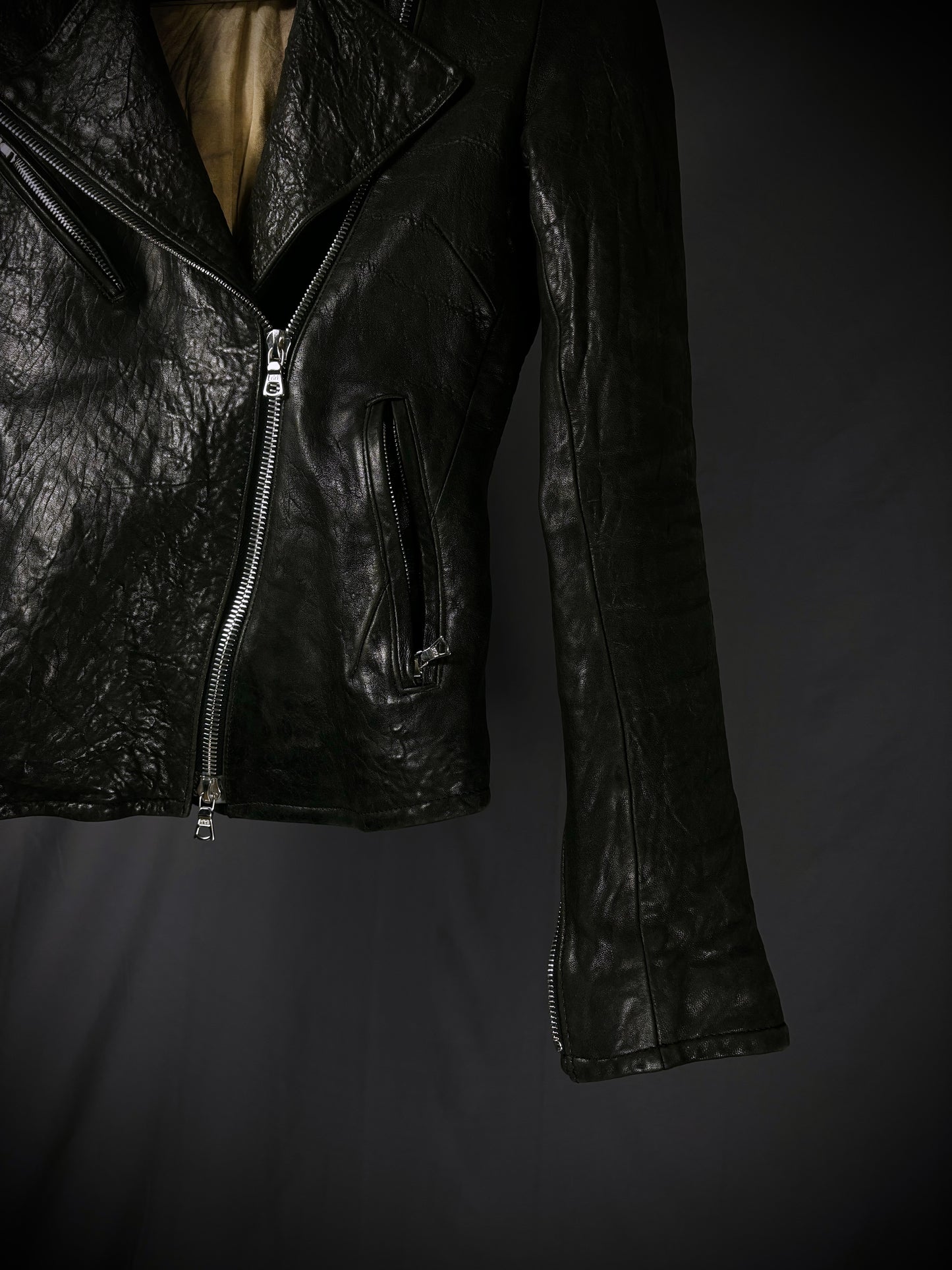 Isamu Katayama Backlash Ballet Leather Biker Jacket