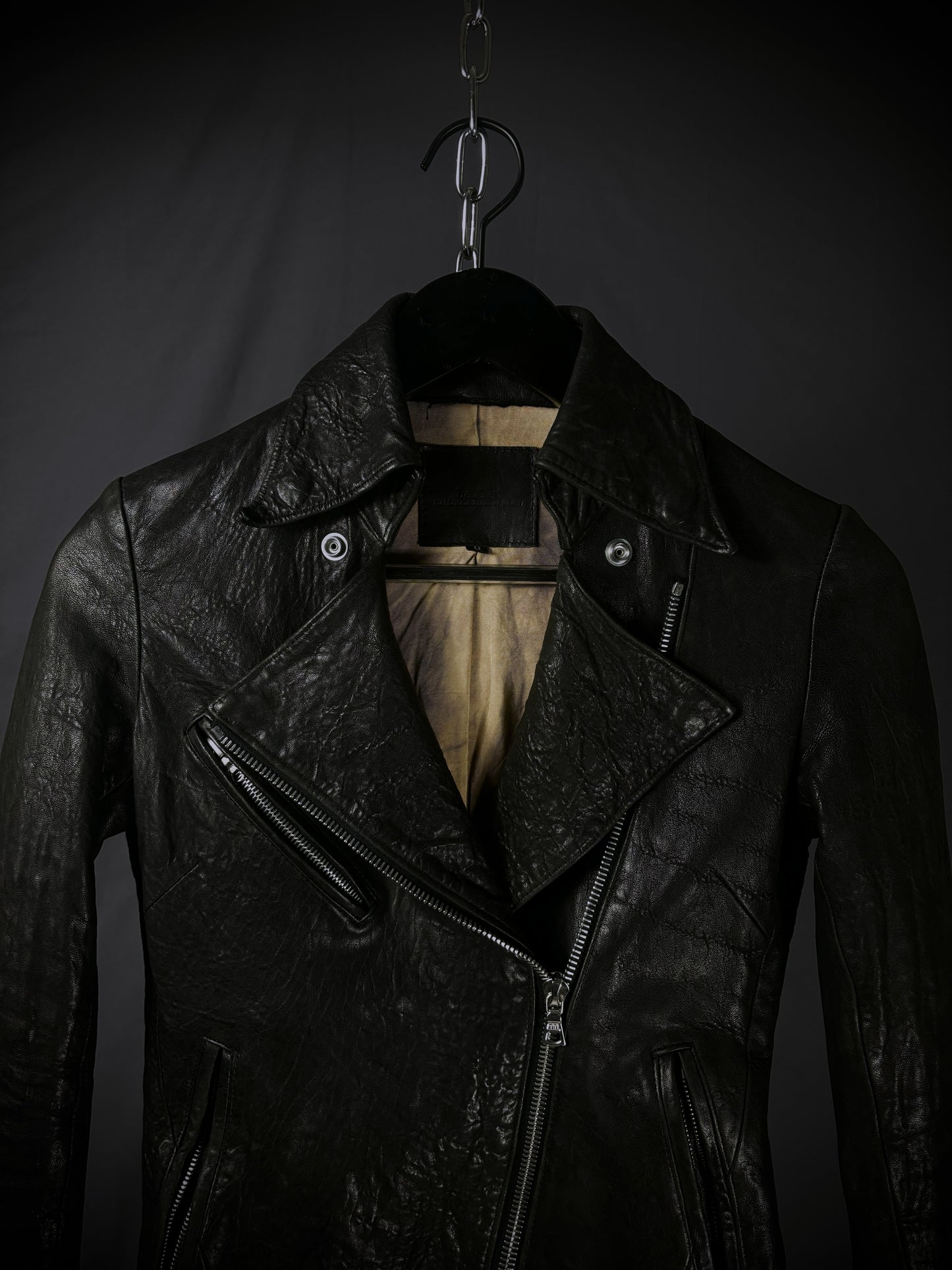Isamu Katayama Backlash Ballet Leather Biker Jacket