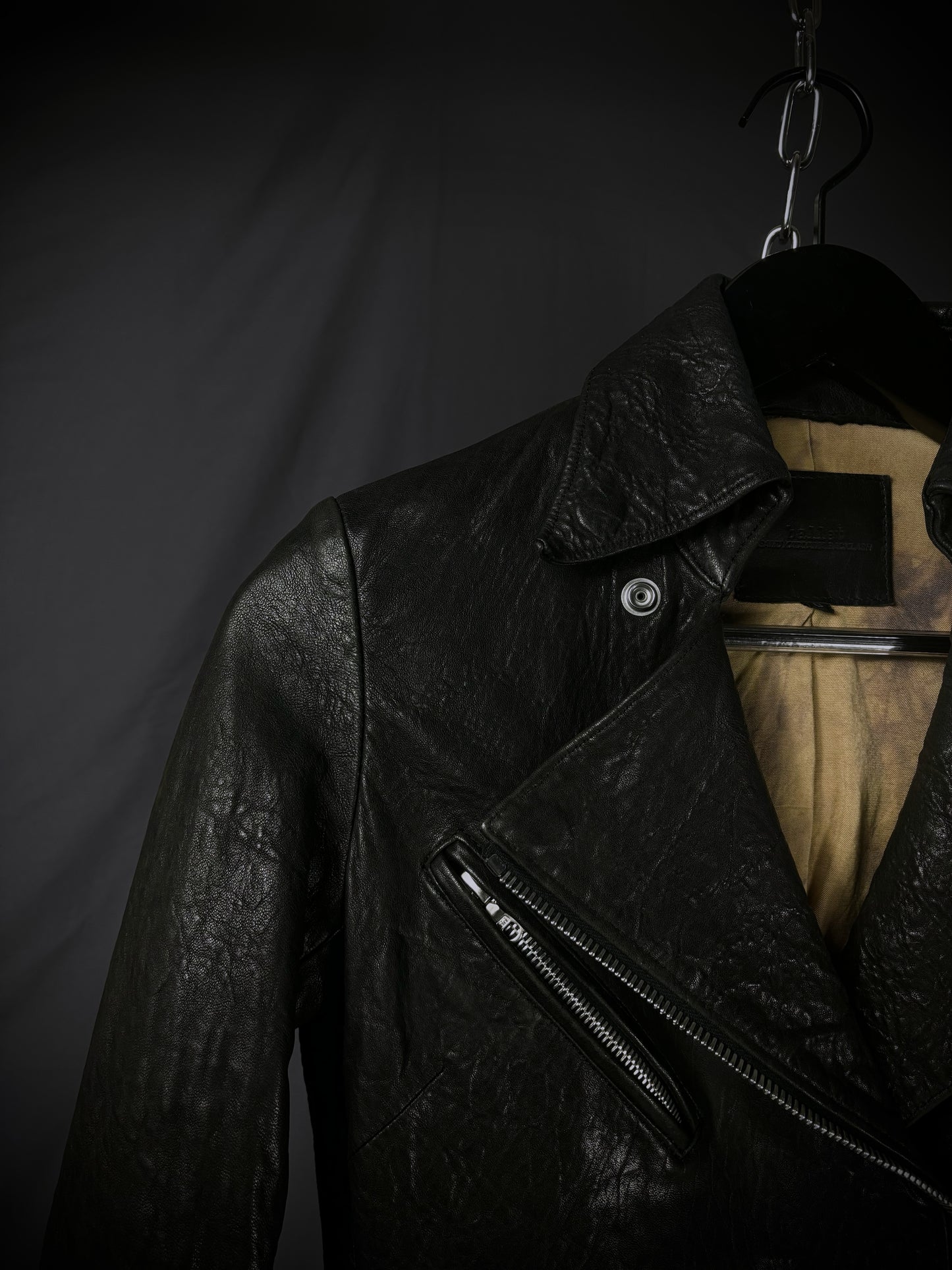 Isamu Katayama Backlash Ballet Leather Biker Jacket