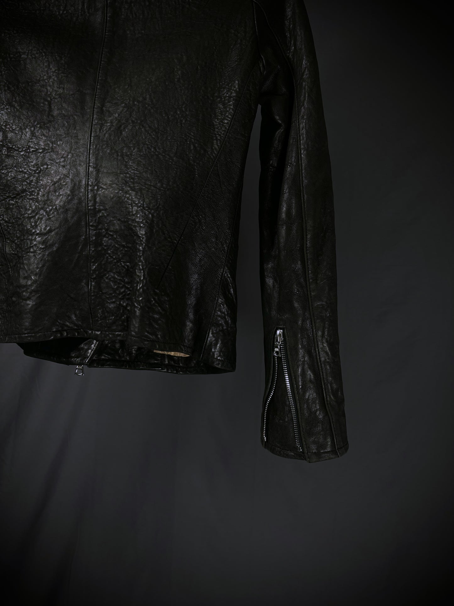 Isamu Katayama Backlash Ballet Leather Biker Jacket
