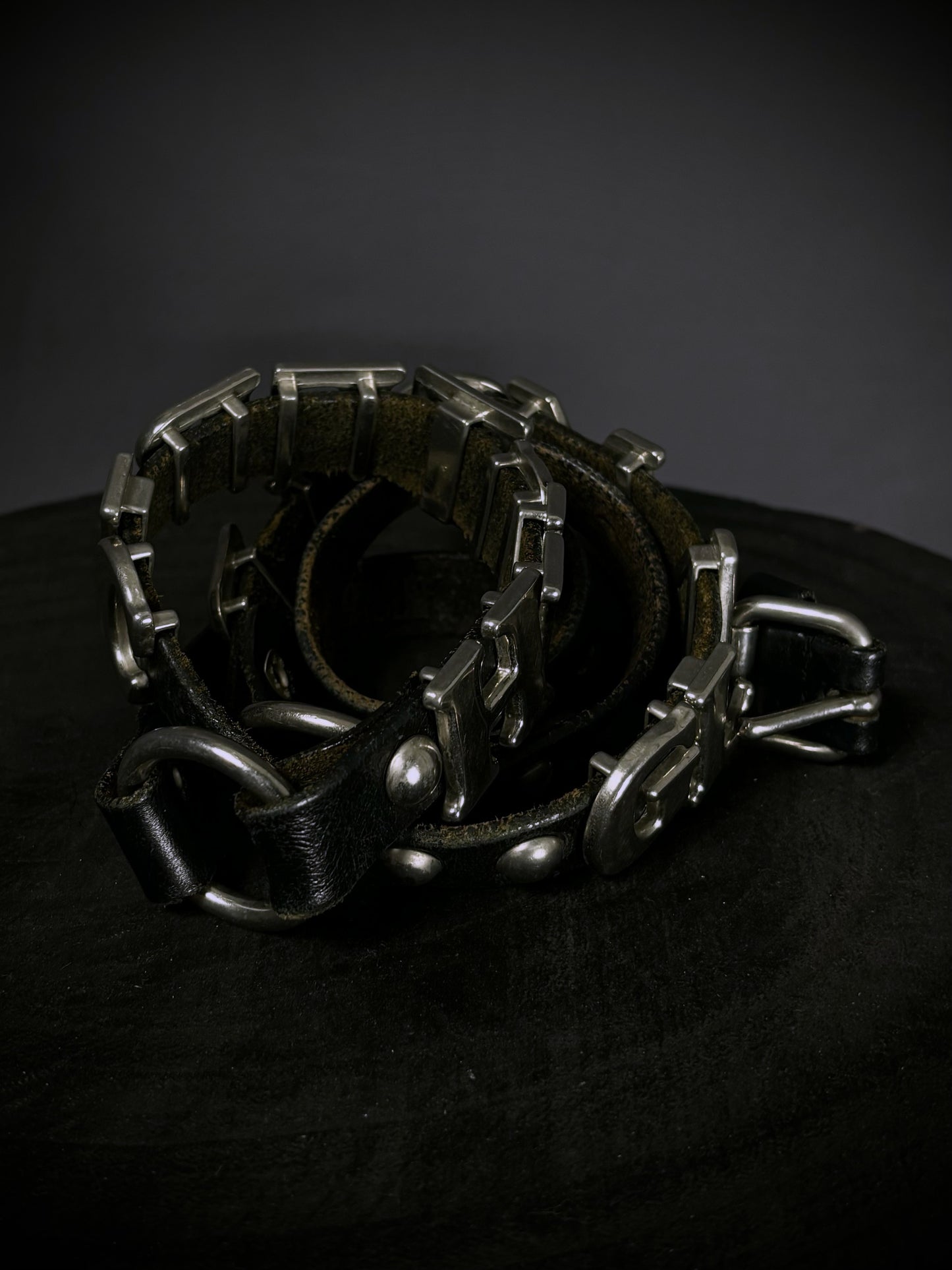 Hysteric Glamour Spellout Leather Belt