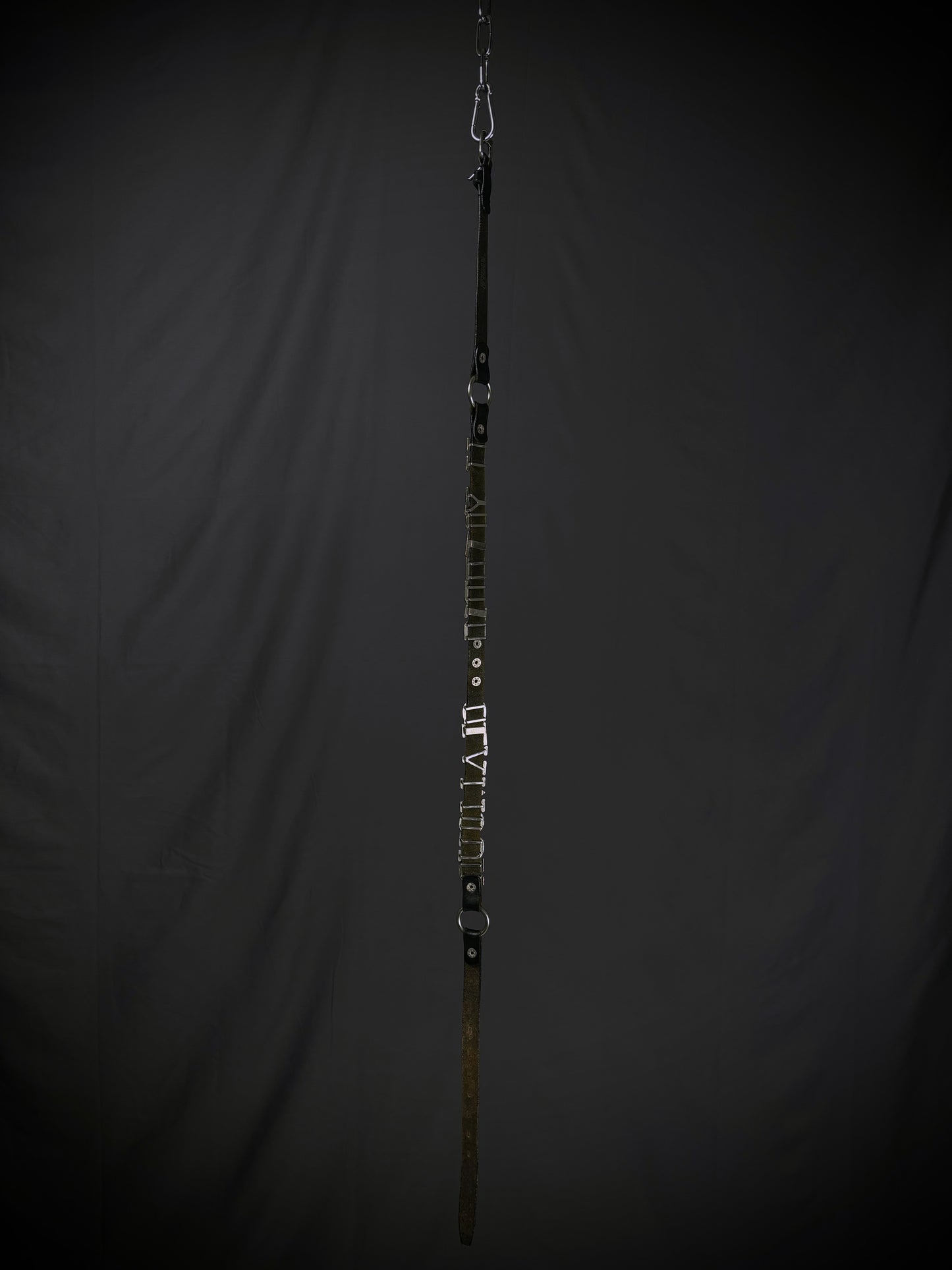 Hysteric Glamour Spellout Leather Belt