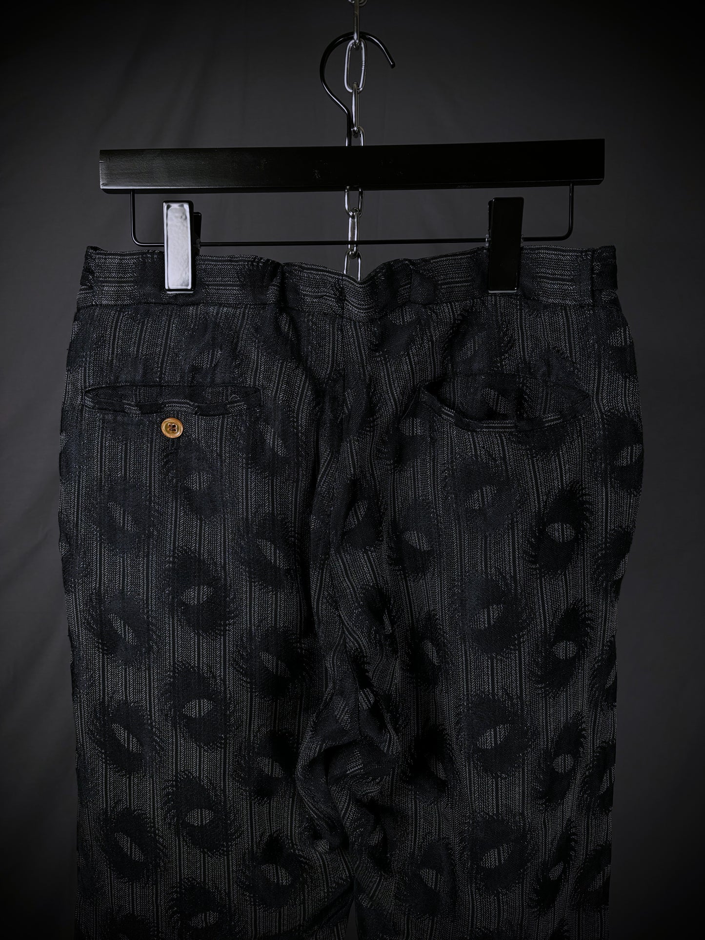 Comme des Garçons Homme Plus Distressed Jacquard Trousers – AW02