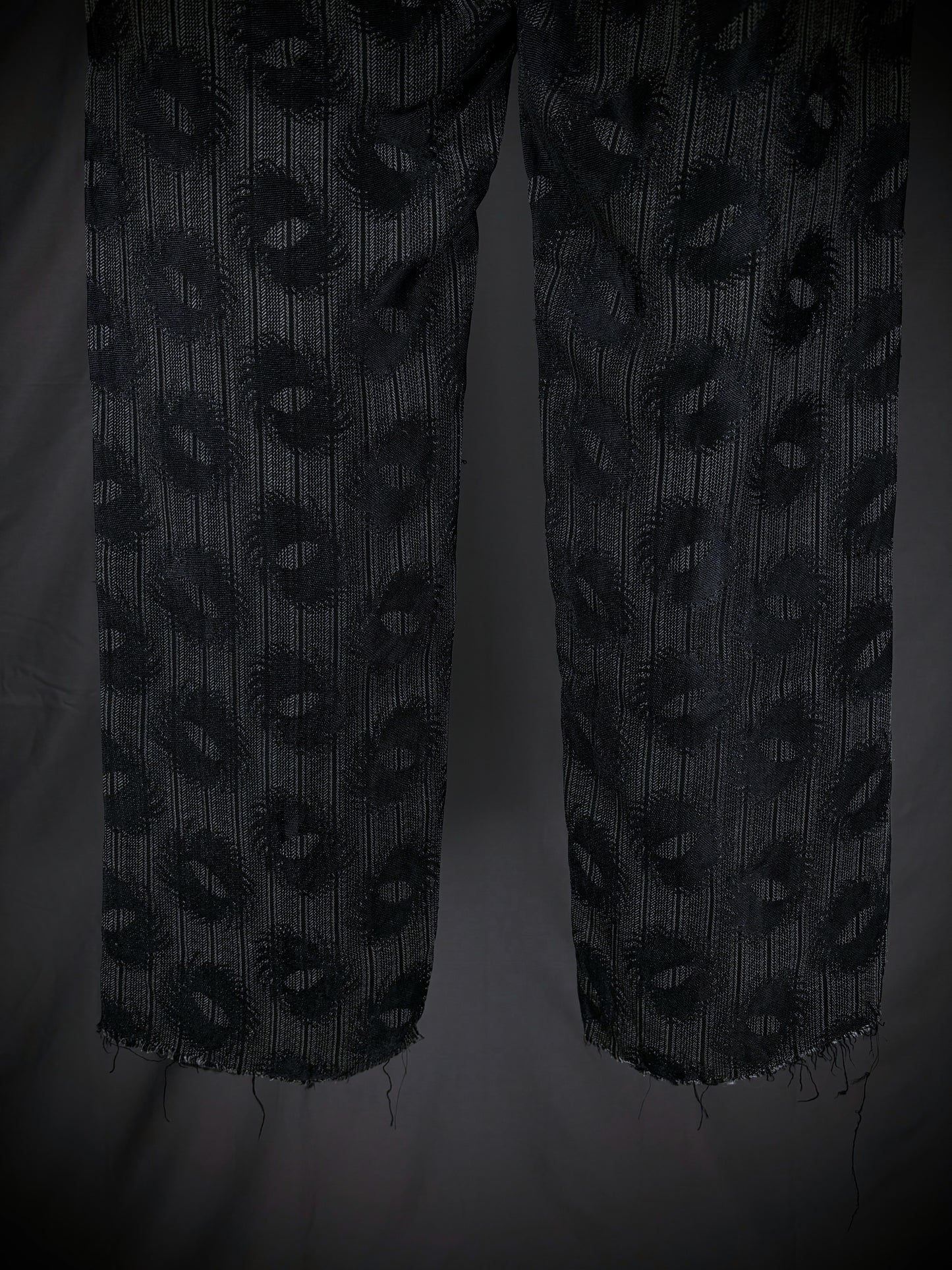 Comme des Garçons Homme Plus Distressed Jacquard Trousers – AW02