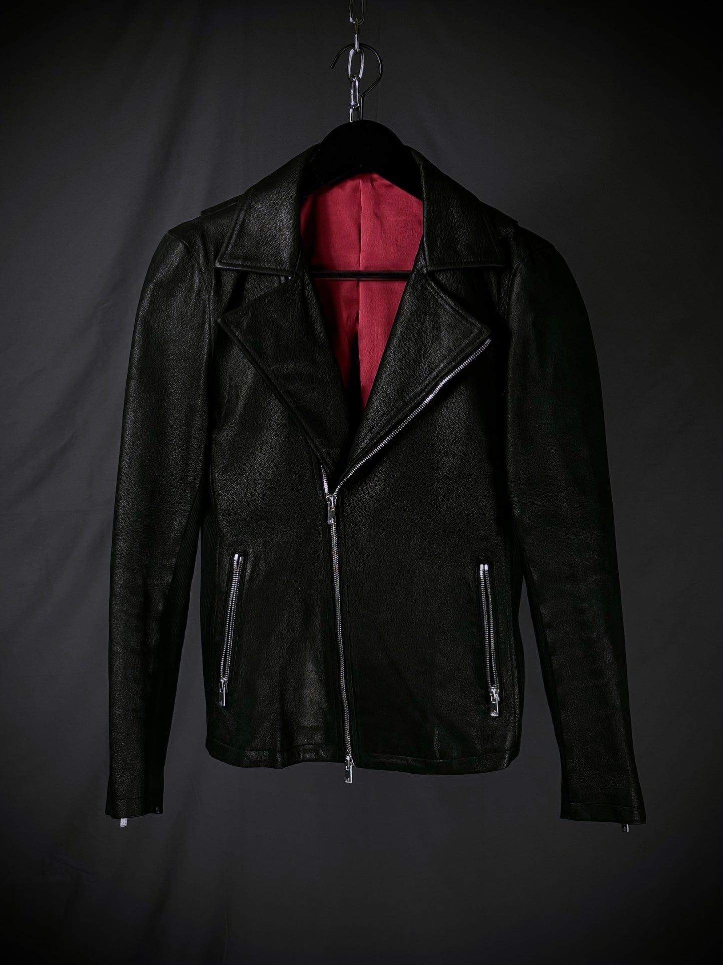No ID. Goat Leather Rider’s Jacket