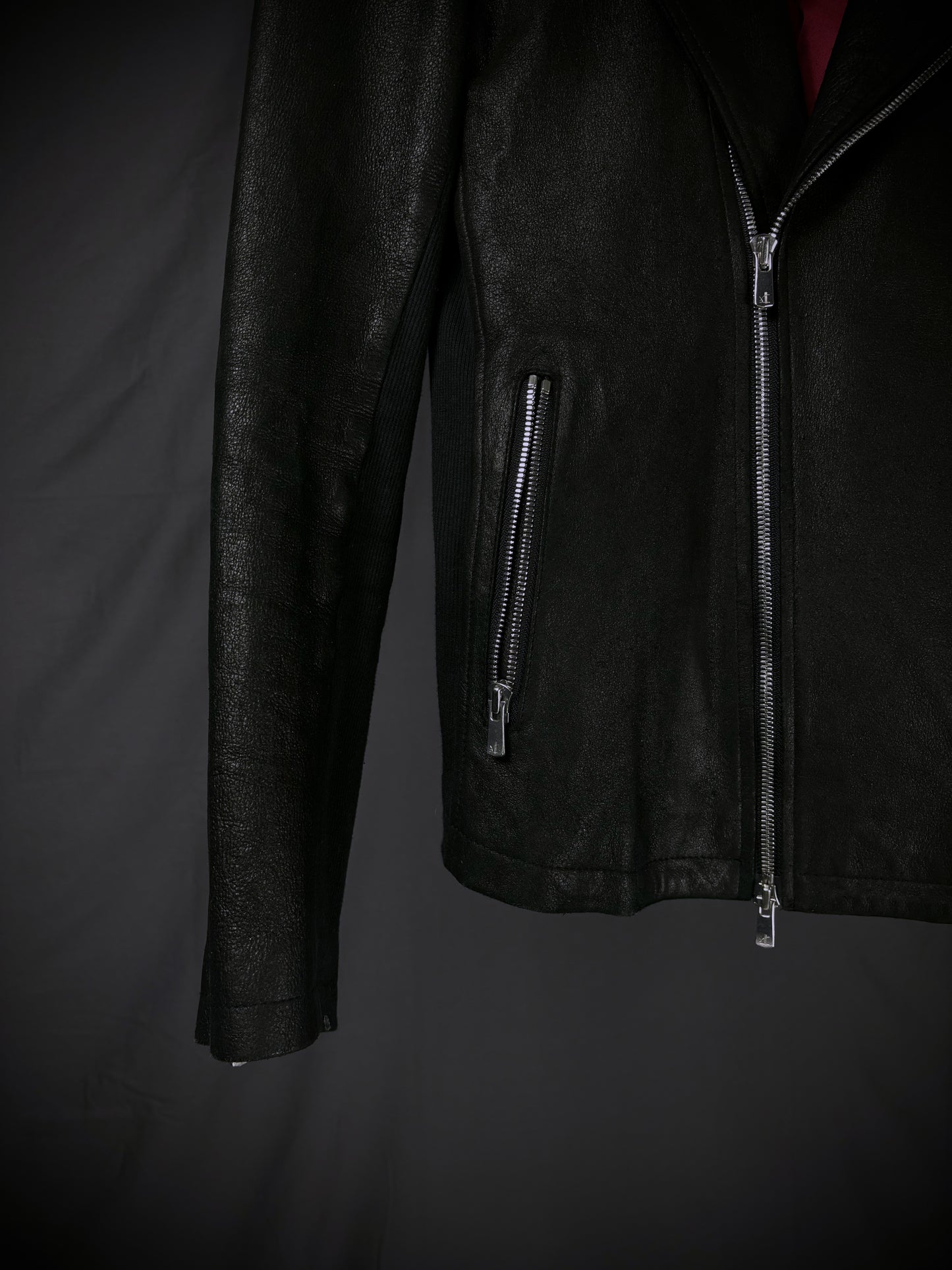 No ID. Goat Leather Rider’s Jacket