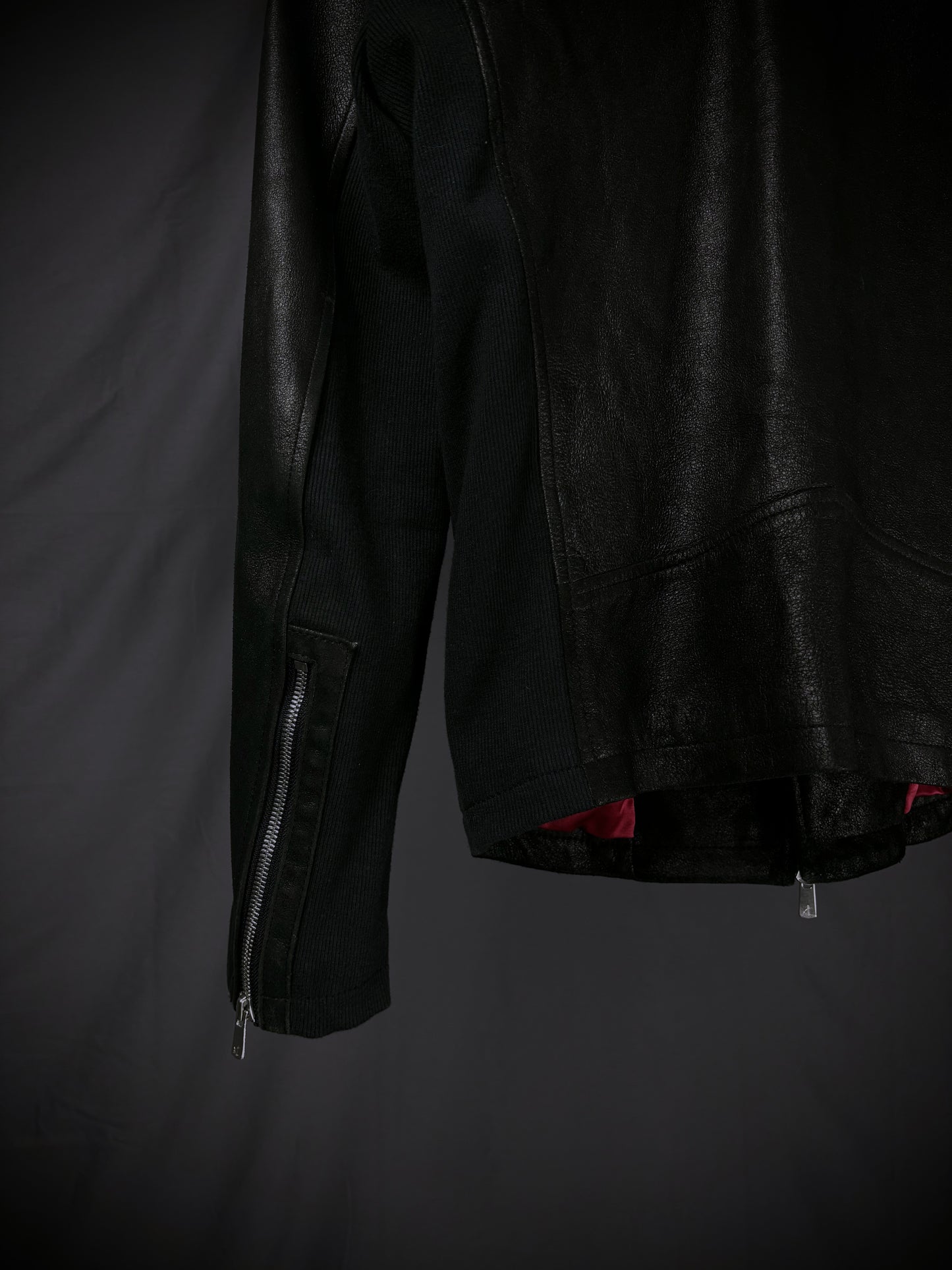 No ID. Goat Leather Rider’s Jacket