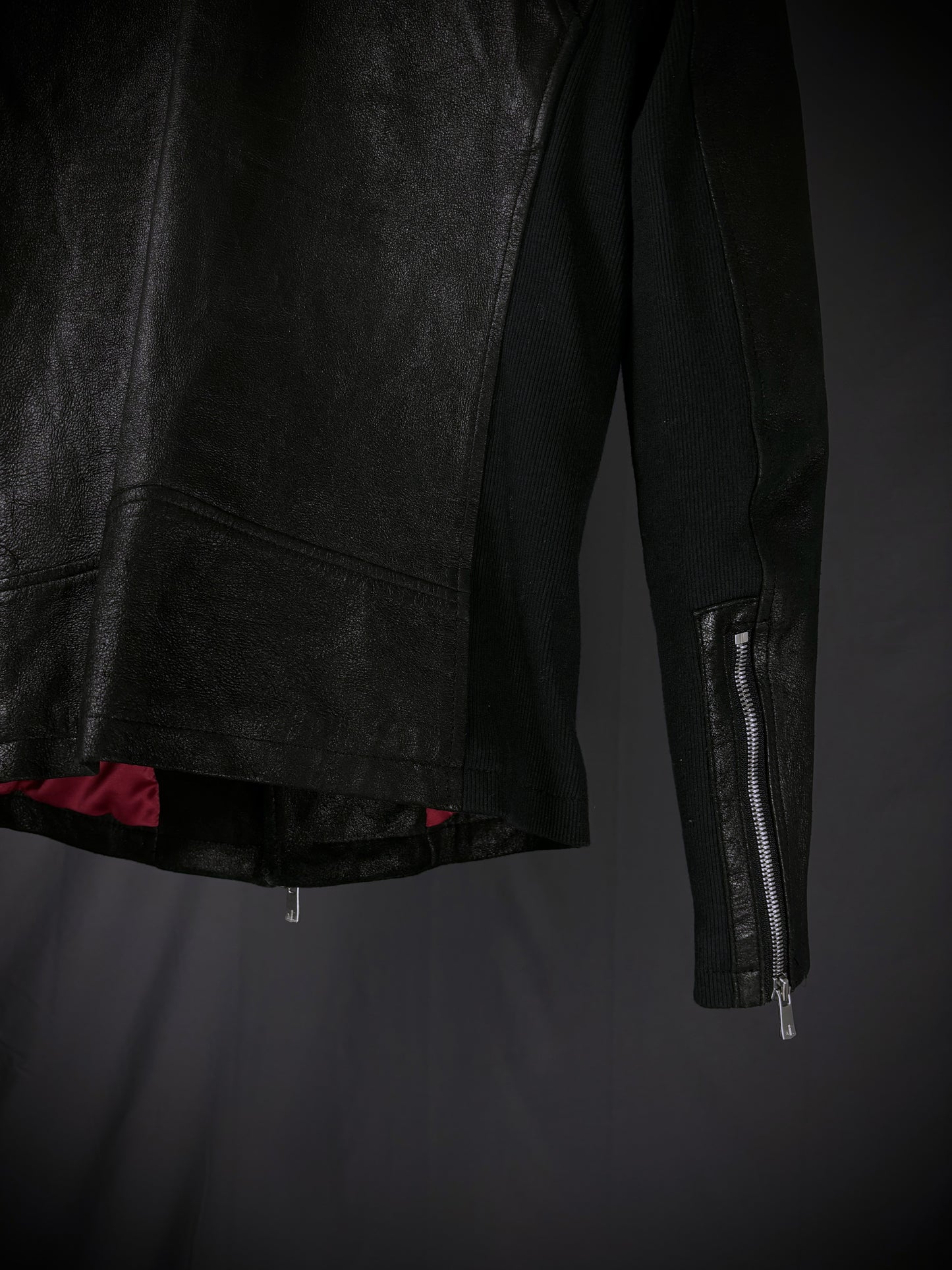 No ID. Goat Leather Rider’s Jacket