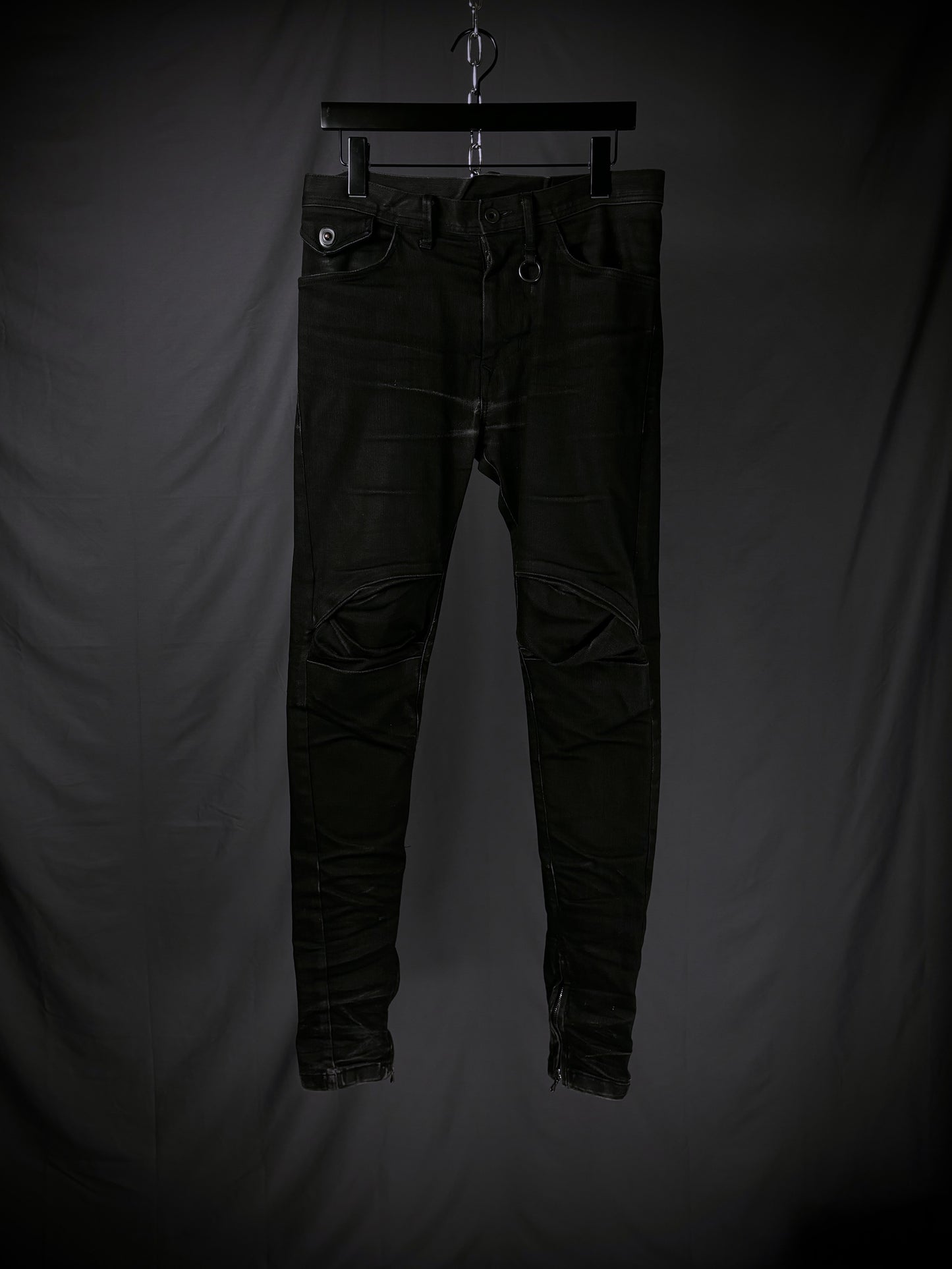 Julius_7 Arced Skinny Stretch Denim – FW23