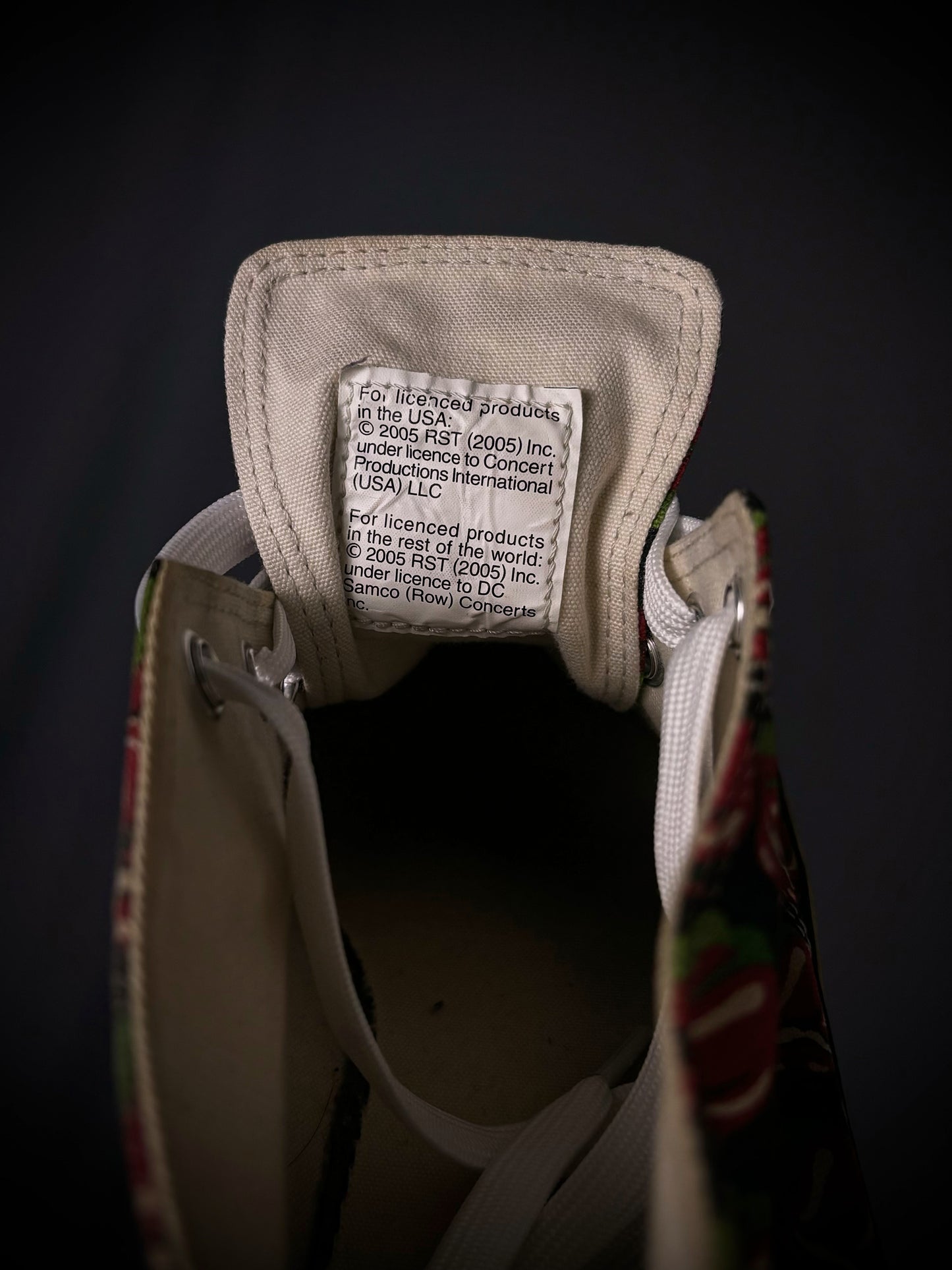 Comme des Garçons Homme Plus Rolling Stones Mid Top Sneaker – SS06