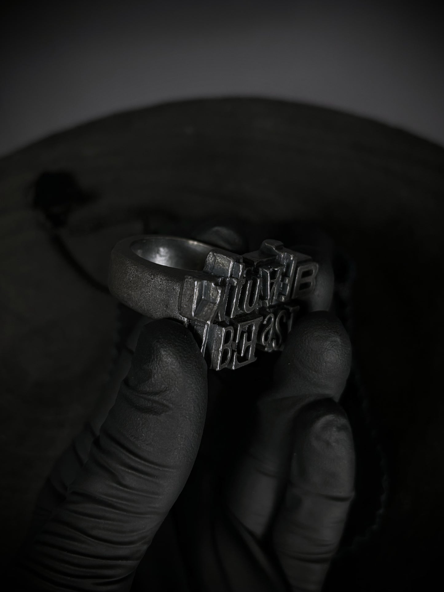 Beauty:Beast Spellout Logo RIng