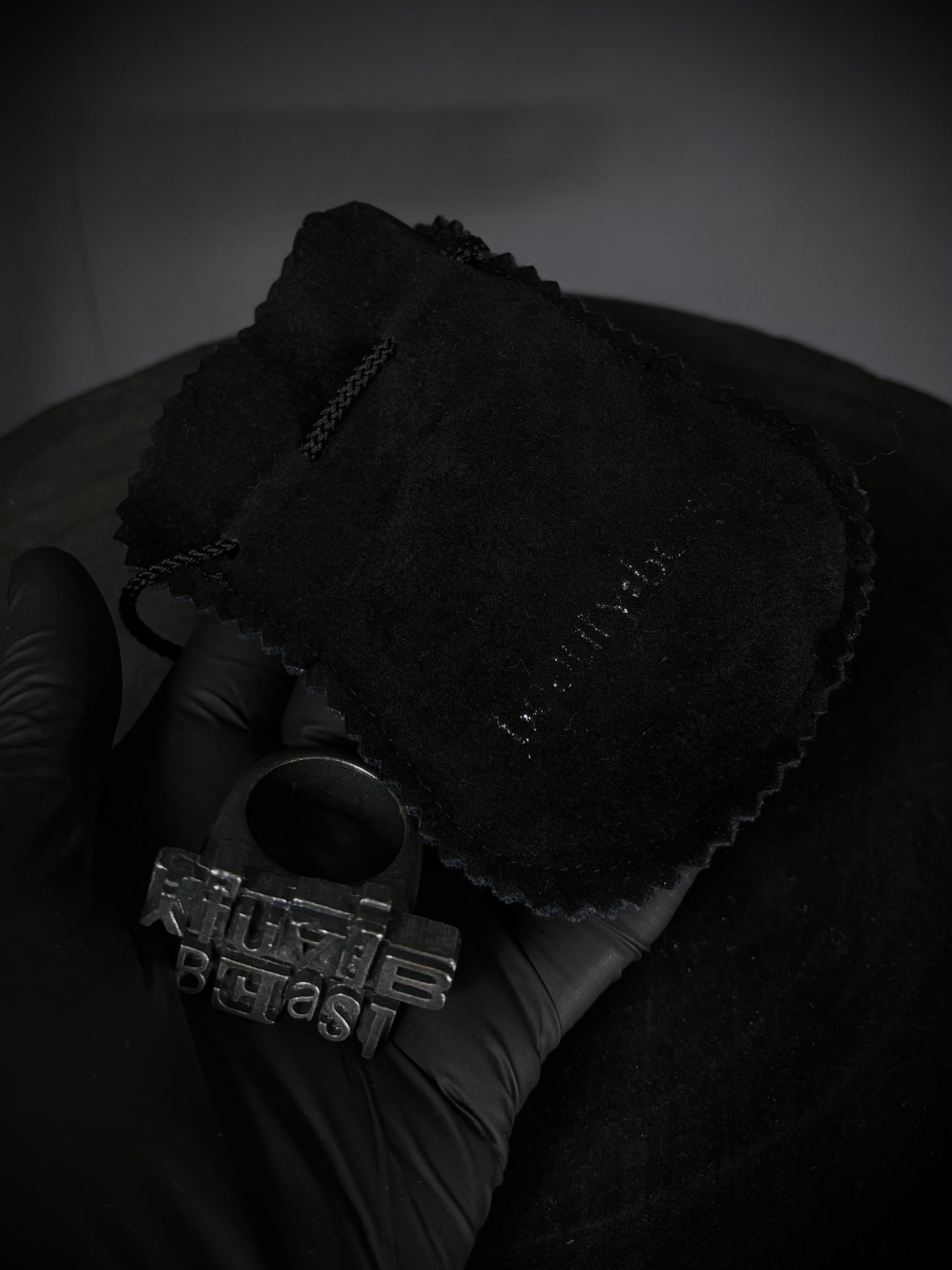 Beauty:Beast Spellout Logo RIng