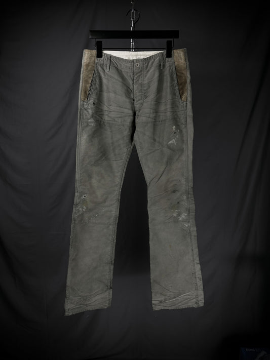 Isamu Katayama Backlash Mudwash Bootcut Pants – SS12