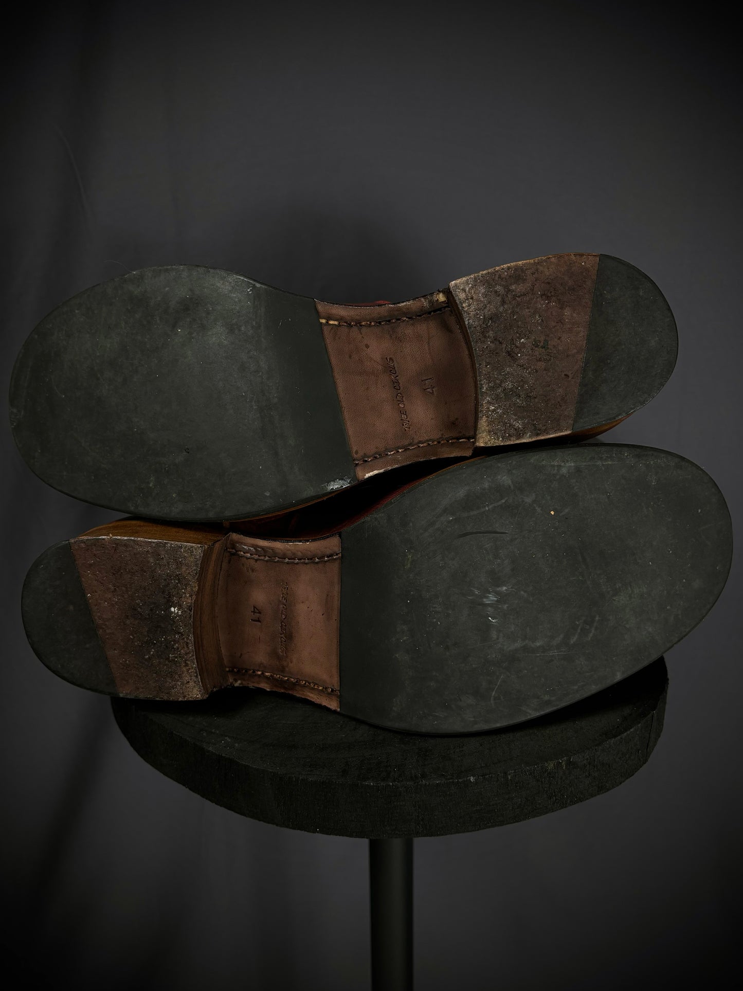 Thee Old Circus Bullet Leather Side Zip Boots