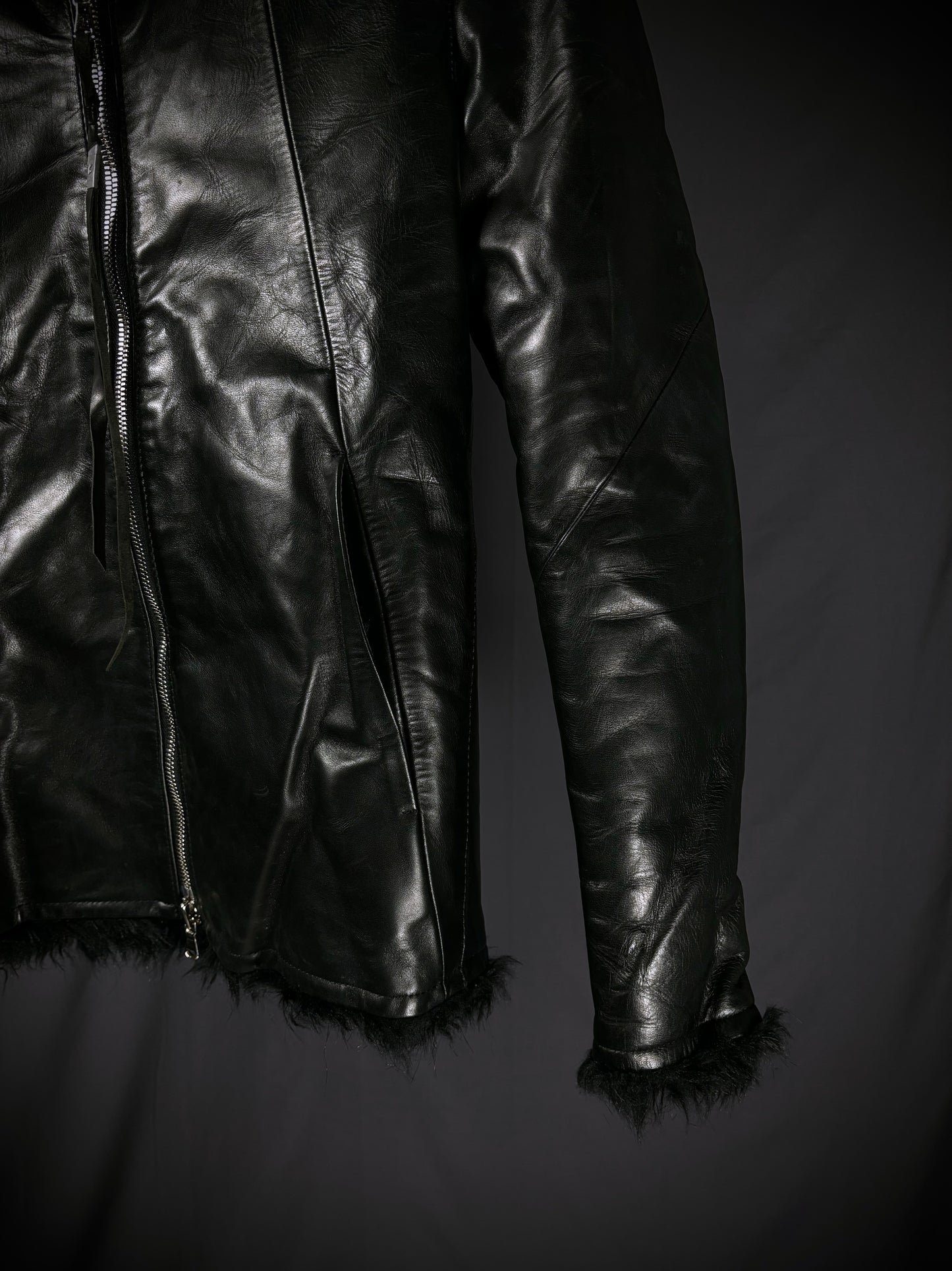 Thee Old Circus “Light Holder” Horse Leather Jacket