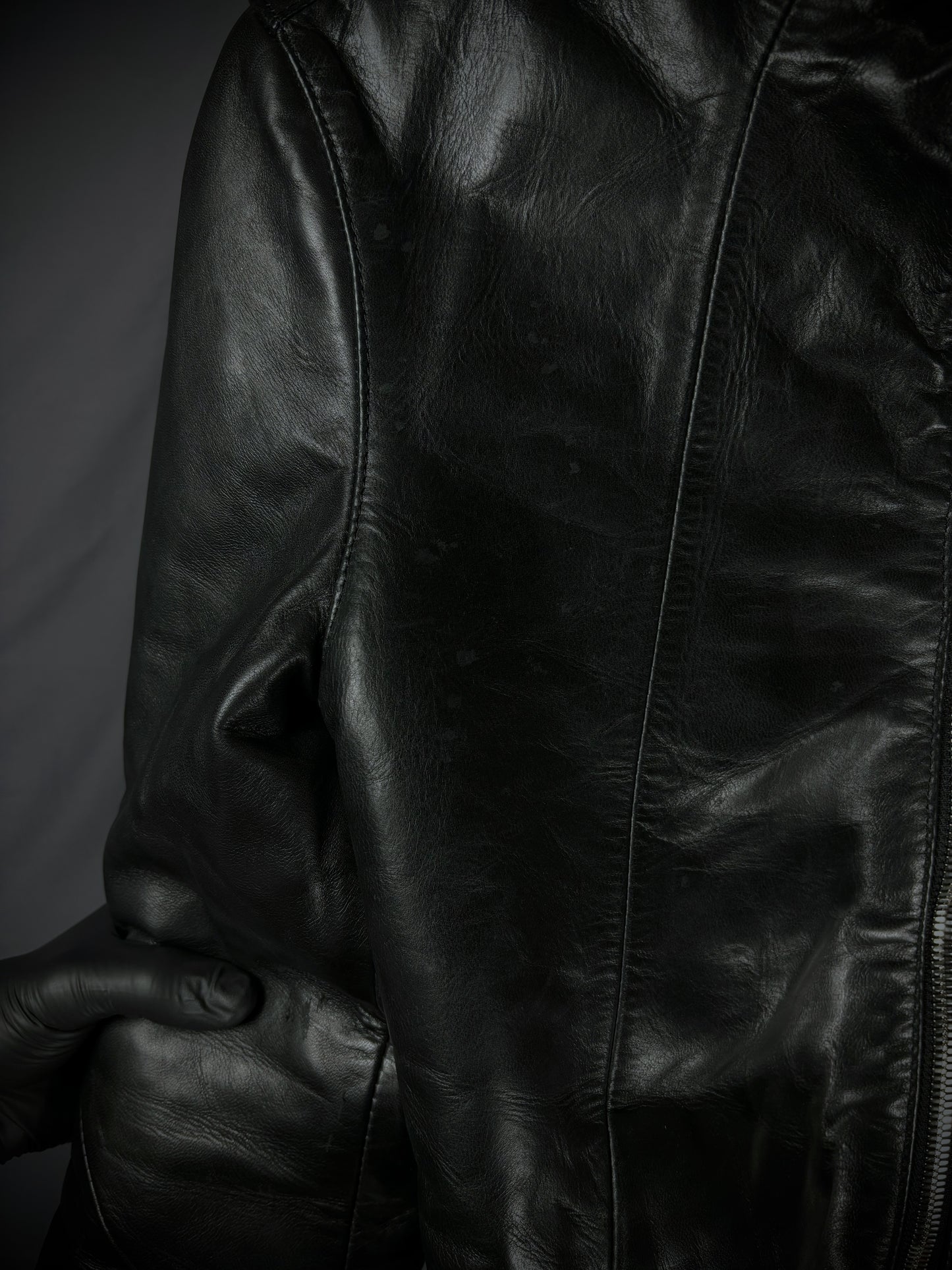 Thee Old Circus “Light Holder” Horse Leather Jacket