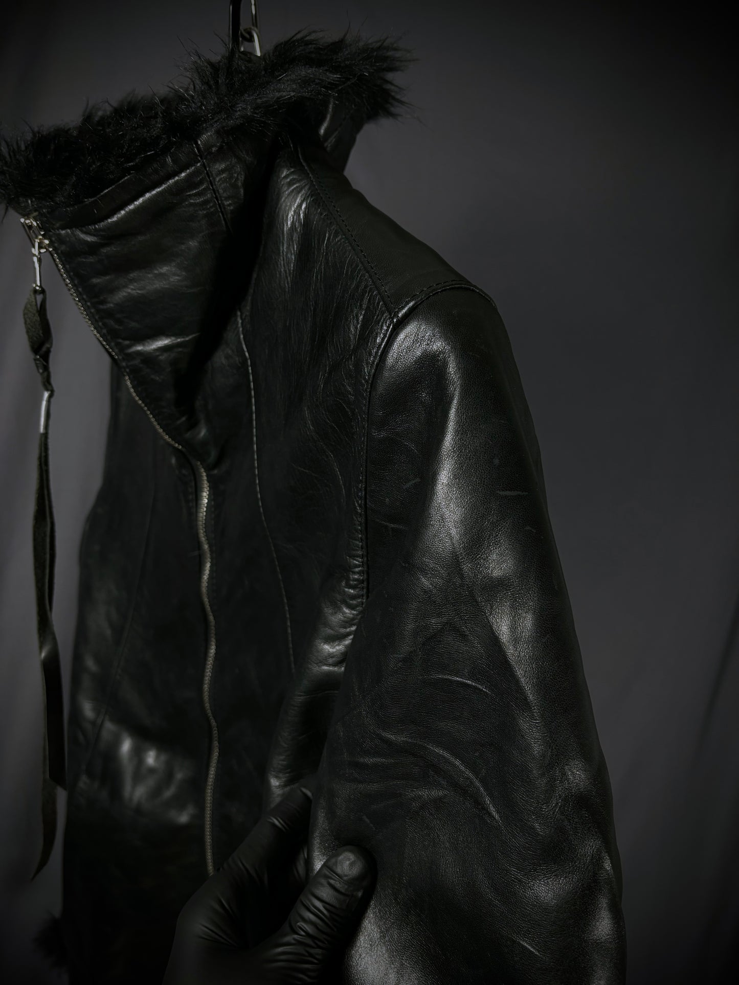 Thee Old Circus “Light Holder” Horse Leather Jacket
