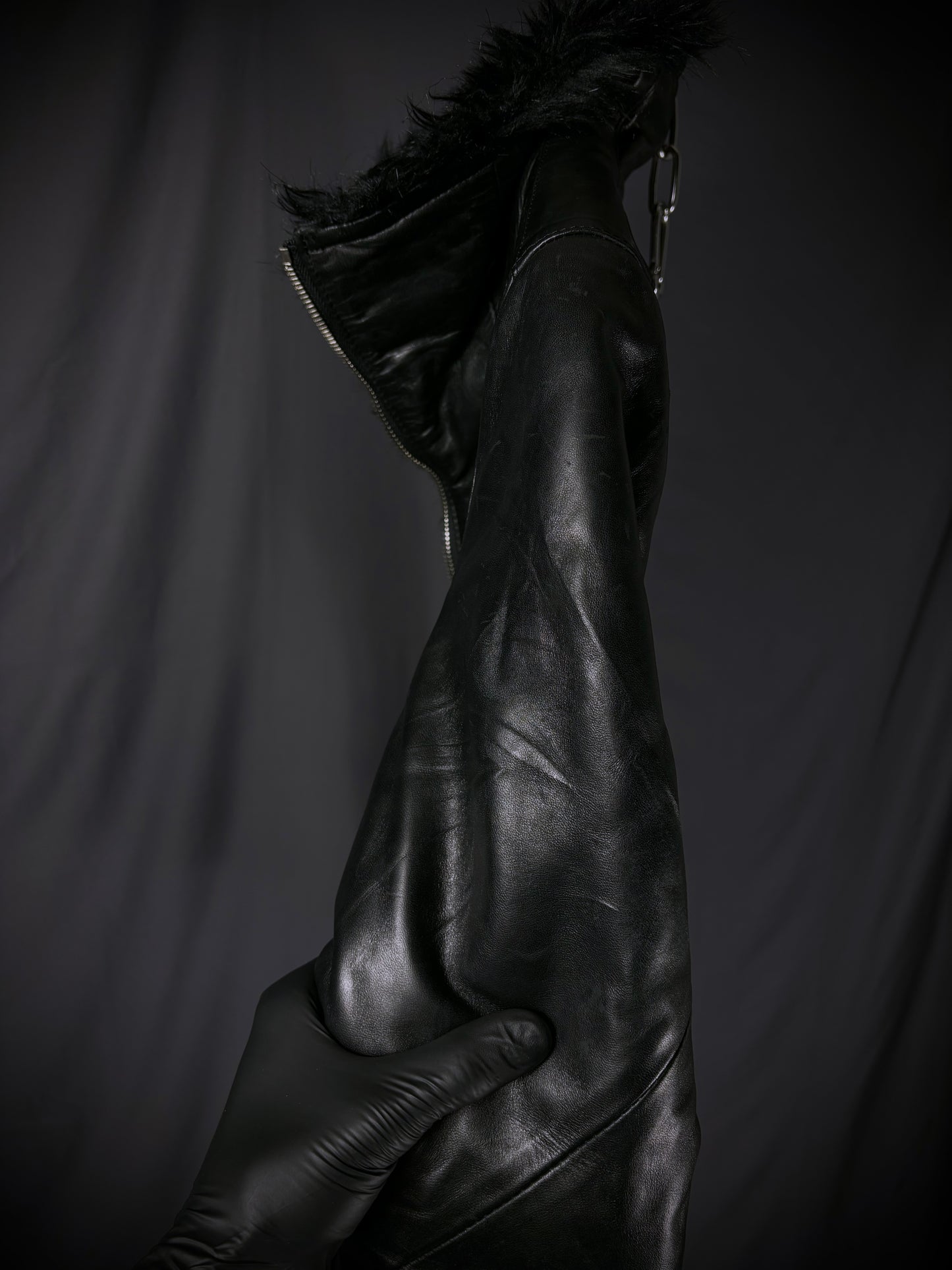 Thee Old Circus “Light Holder” Horse Leather Jacket