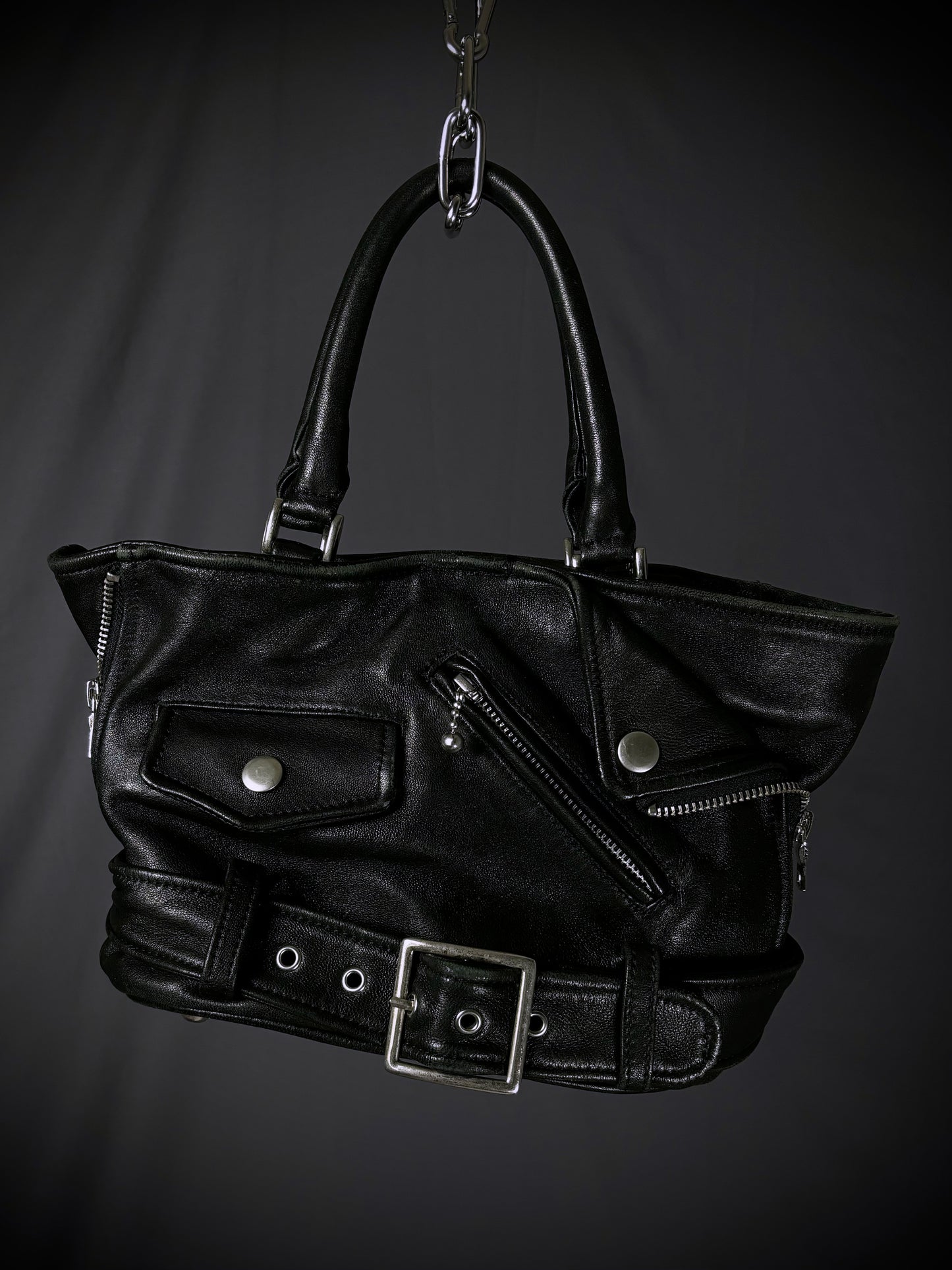 Johnny Wolf Mini Riders Leather Handbag