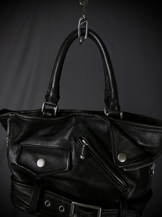 Johnny Wolf Mini Riders Leather Handbag