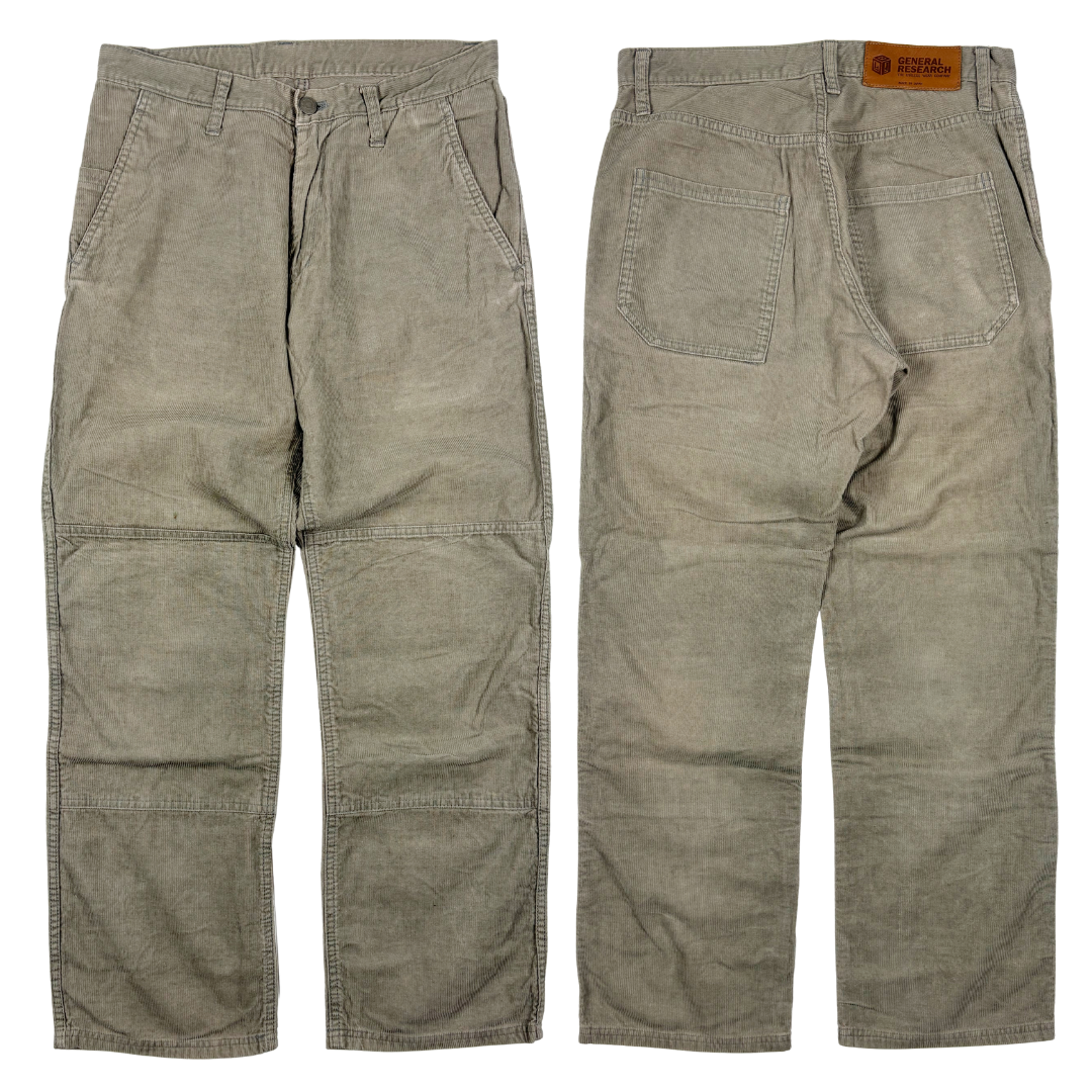 General Research Penn Paneled Corduroy Pants – SS06