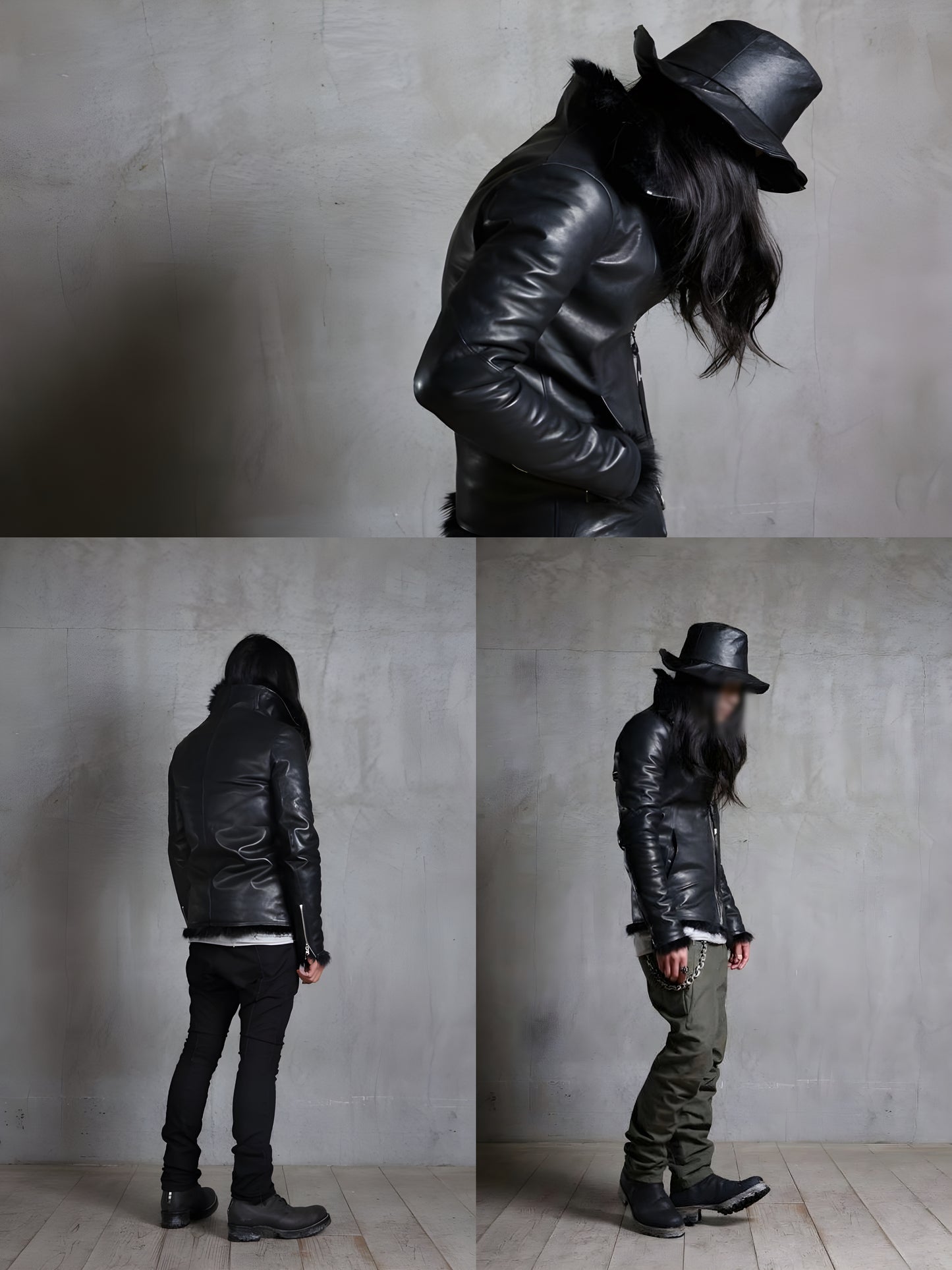 Thee Old Circus “Light Holder” Horse Leather Jacket