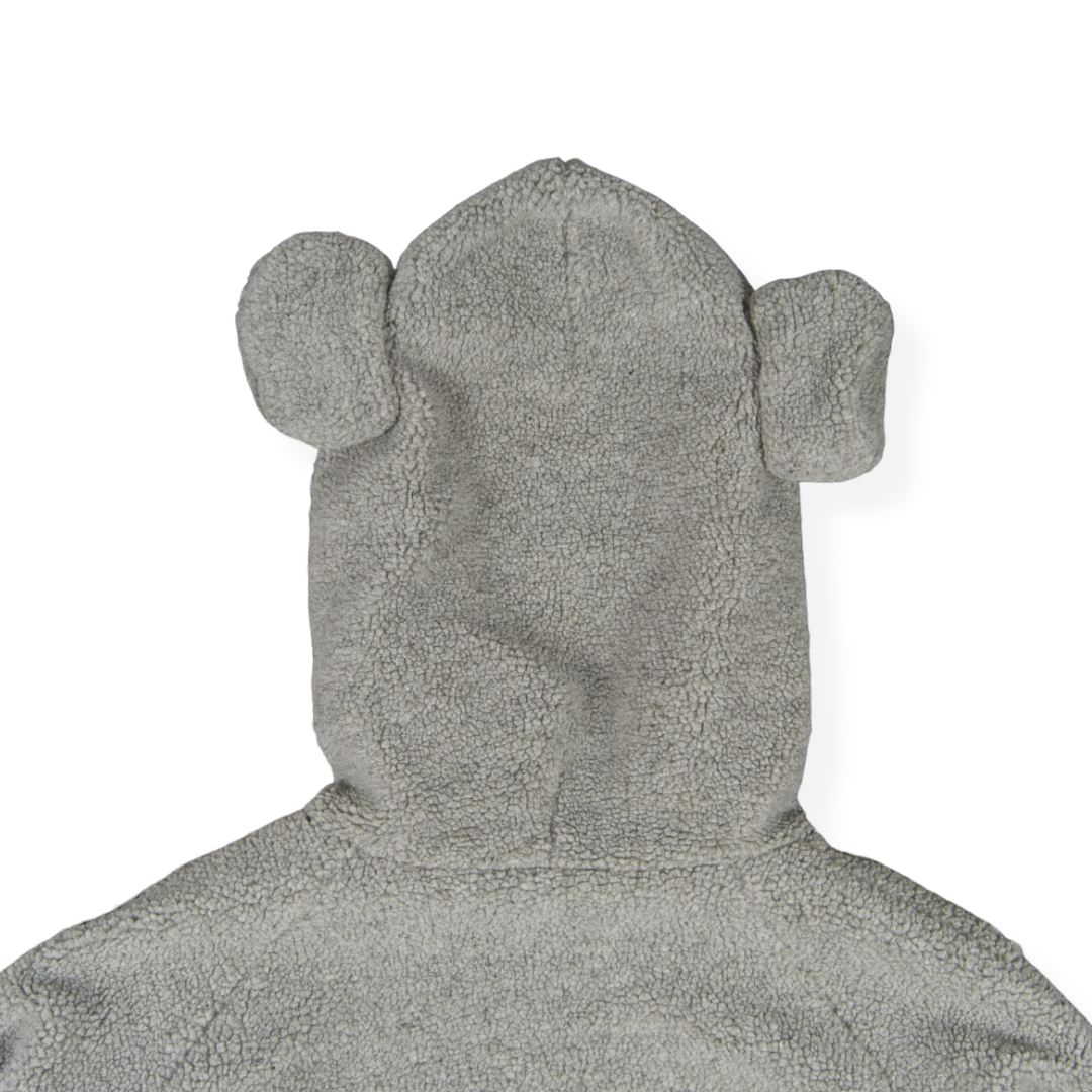Né-Net Reflective Skeleton Bear Full-Zip Hoodie