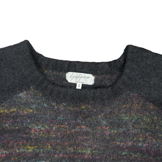 Yohji Yamamoto Pour Homme Multicolor Knit Sweater – AW09