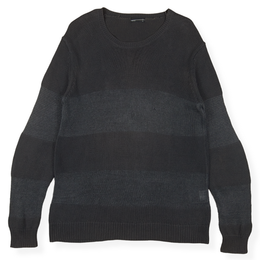 Lad Musician Striped Deformed Punk Knit Sweater – AW13