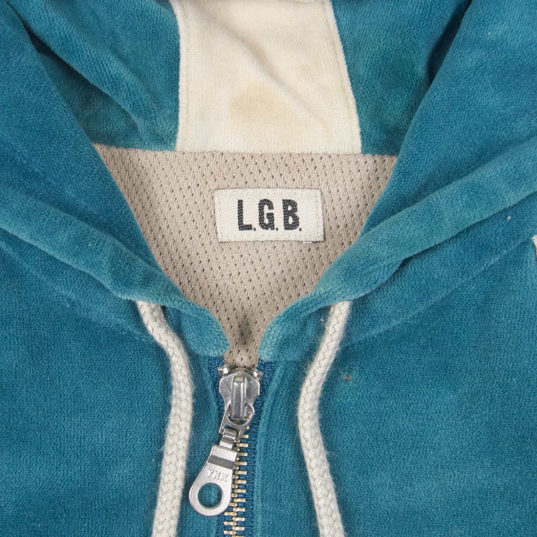 L.G.B. Velour Boxer Hoodie